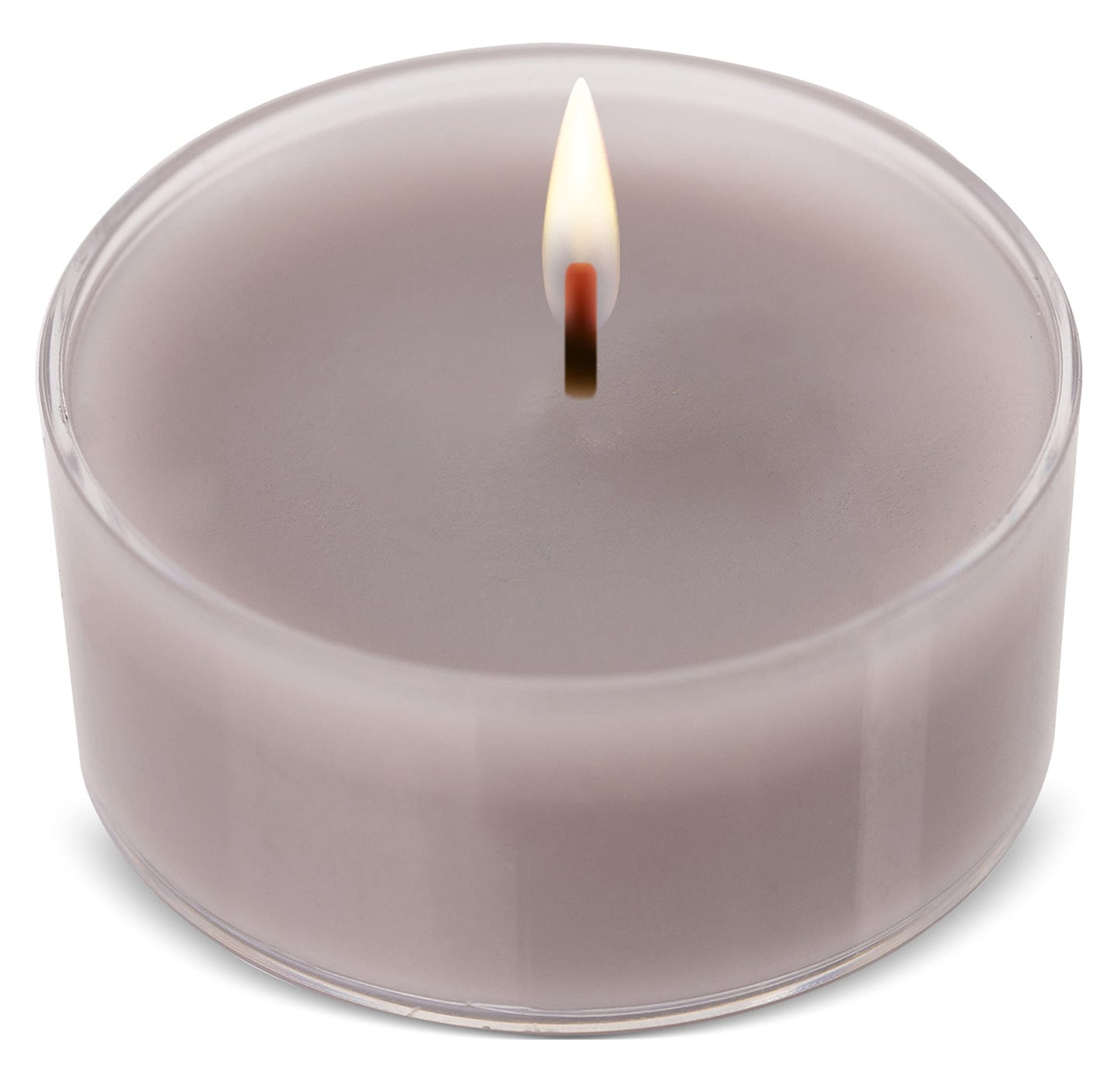 HYOOLA Scented Tealight Candles - Clear Cup - Harmony Tealight Candles Scented - 6 Hour Burn Time - 15 Pack - European Made