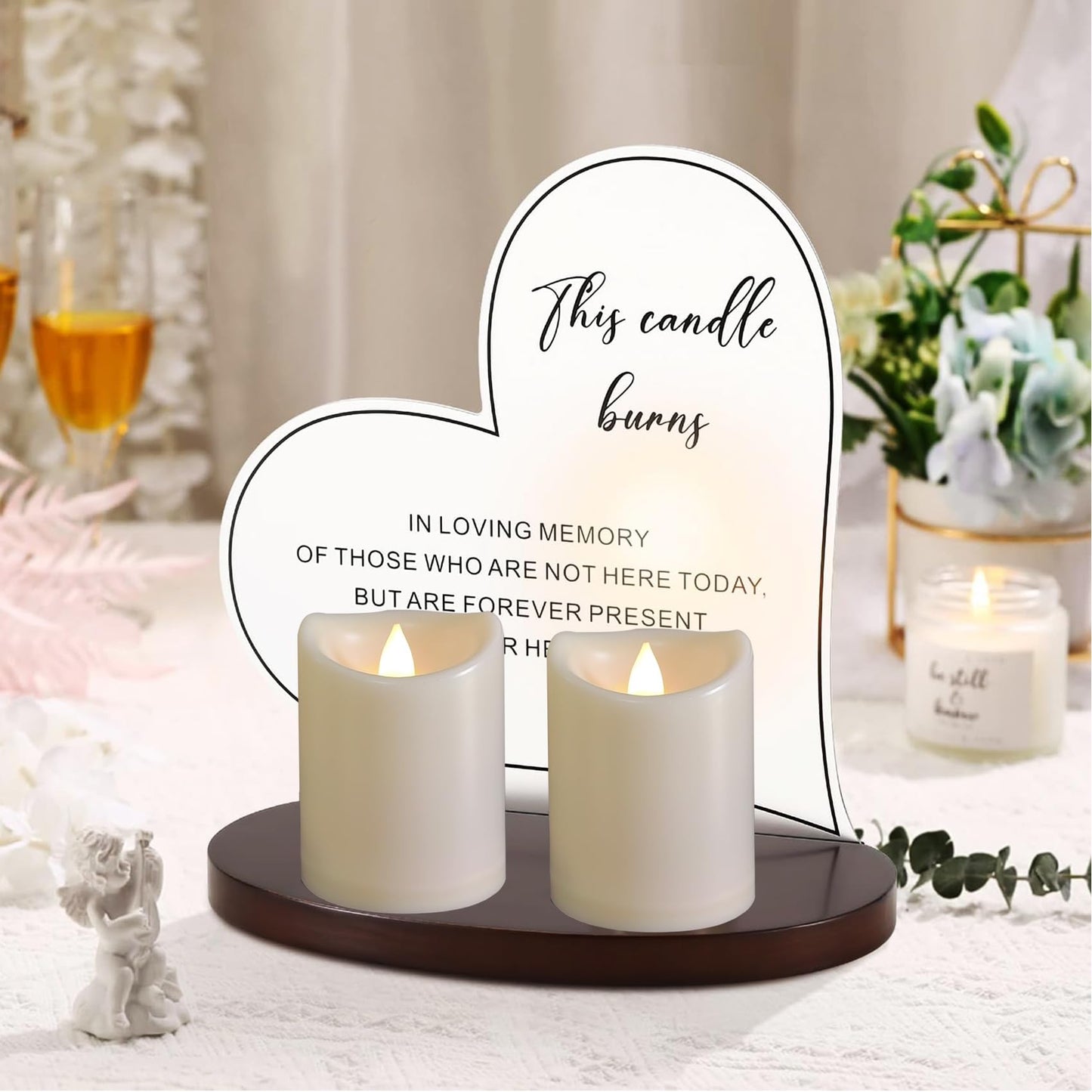 6 Pack Outdoor Battery Operated Candles with Timer (3x4 Inch) Waterproof Flameless Flickering Pillar Candles Plastic LED Fake Candle for Halloween Christmas Decoration Outside Lantern Festival Decor