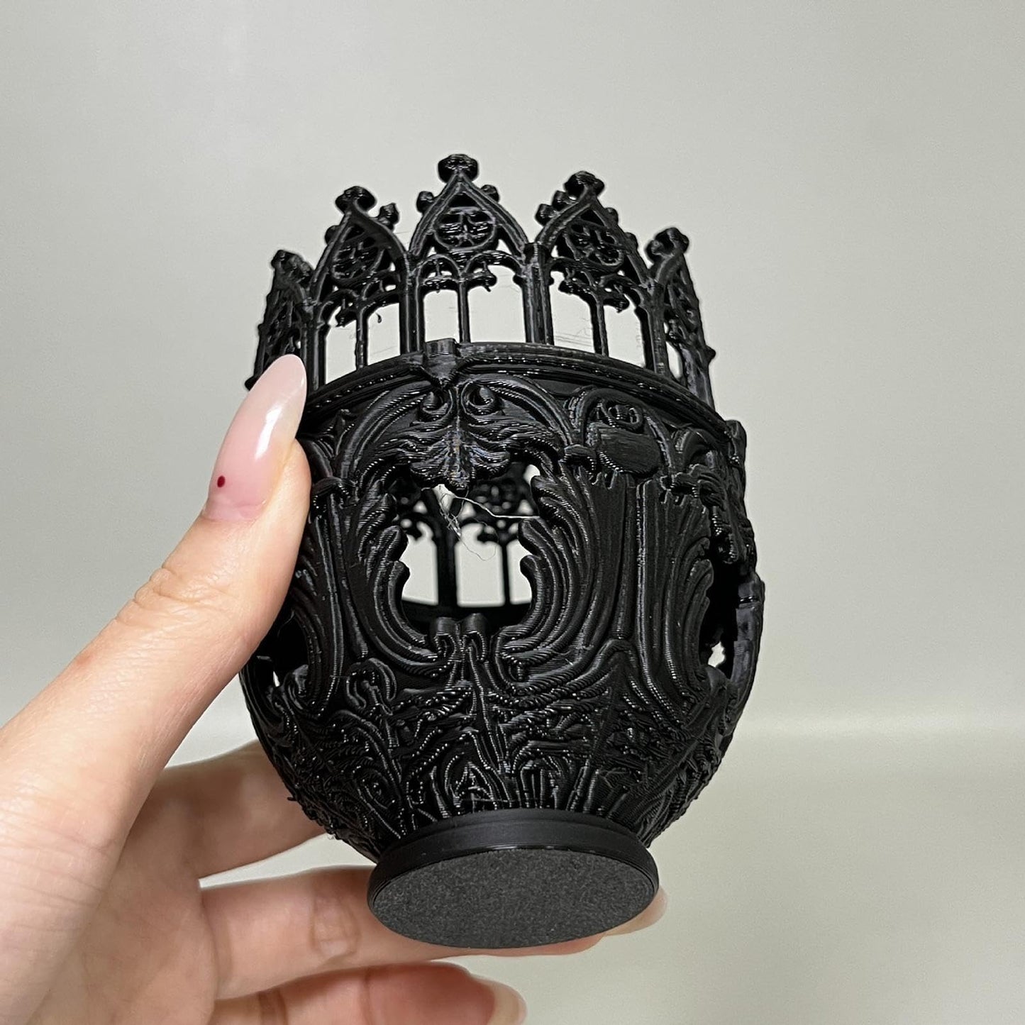 Pillar Candle Holders - Cathedral Design Decor,Candlestick Holder | for Home Dinner Room Fireplace Mantel Farmhouse Wedding