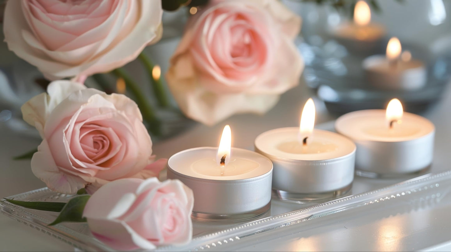 D’Light Online 5 Hours Unscented White Tealight Candles in Aluminum Cup for Home Decor, Wedding, Holiday, Restaurants, Spa, Shabbat or as a Emergency Candle - Set of 500