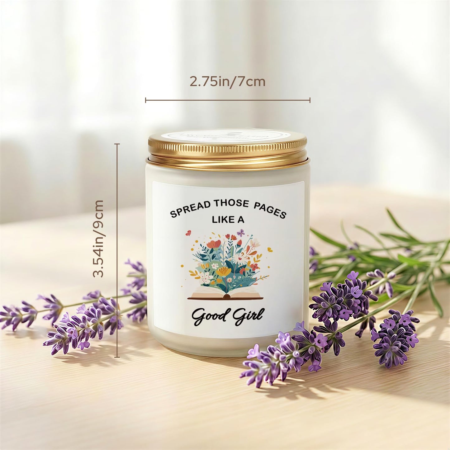 Book Lover Gifts for Women Men Readers - Scented Candles for Bookworms(7OZ) - Gifts for Book Lovers - Bookish Gift for Reading Lovers