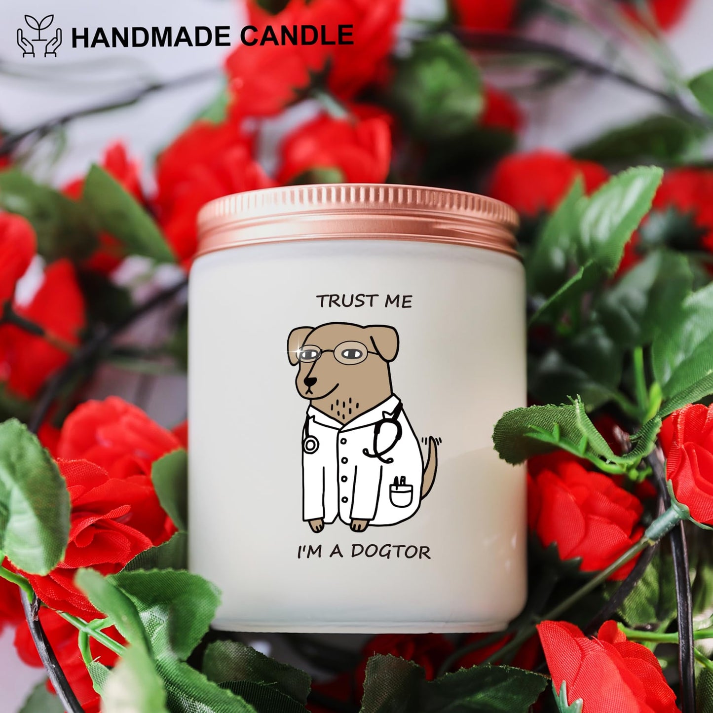 Funny Gifts for Doctor Dog Lover- Veterinarian Present Animal Doctor, Medical Student Gift Punny Medical School Graduations Gifts, Lavender Scented