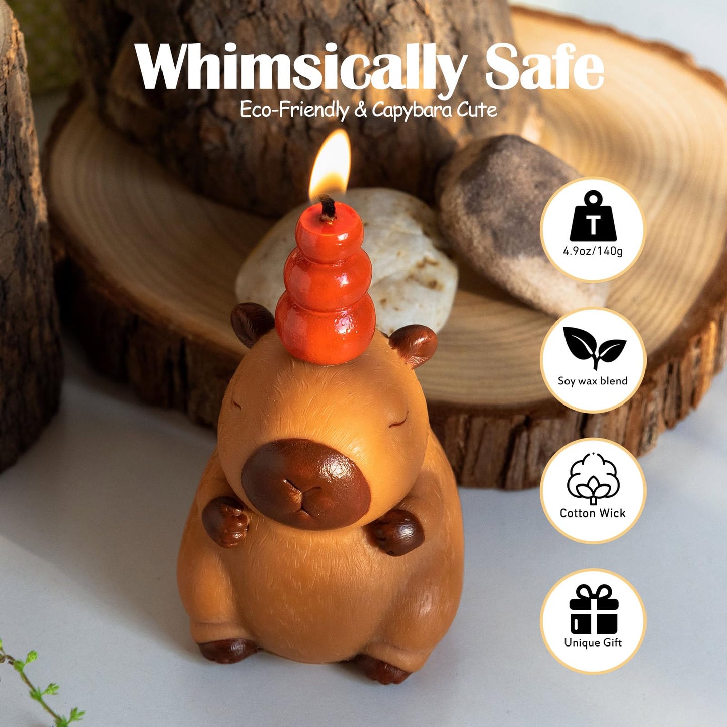 Capybara Scented Vegetable Candle