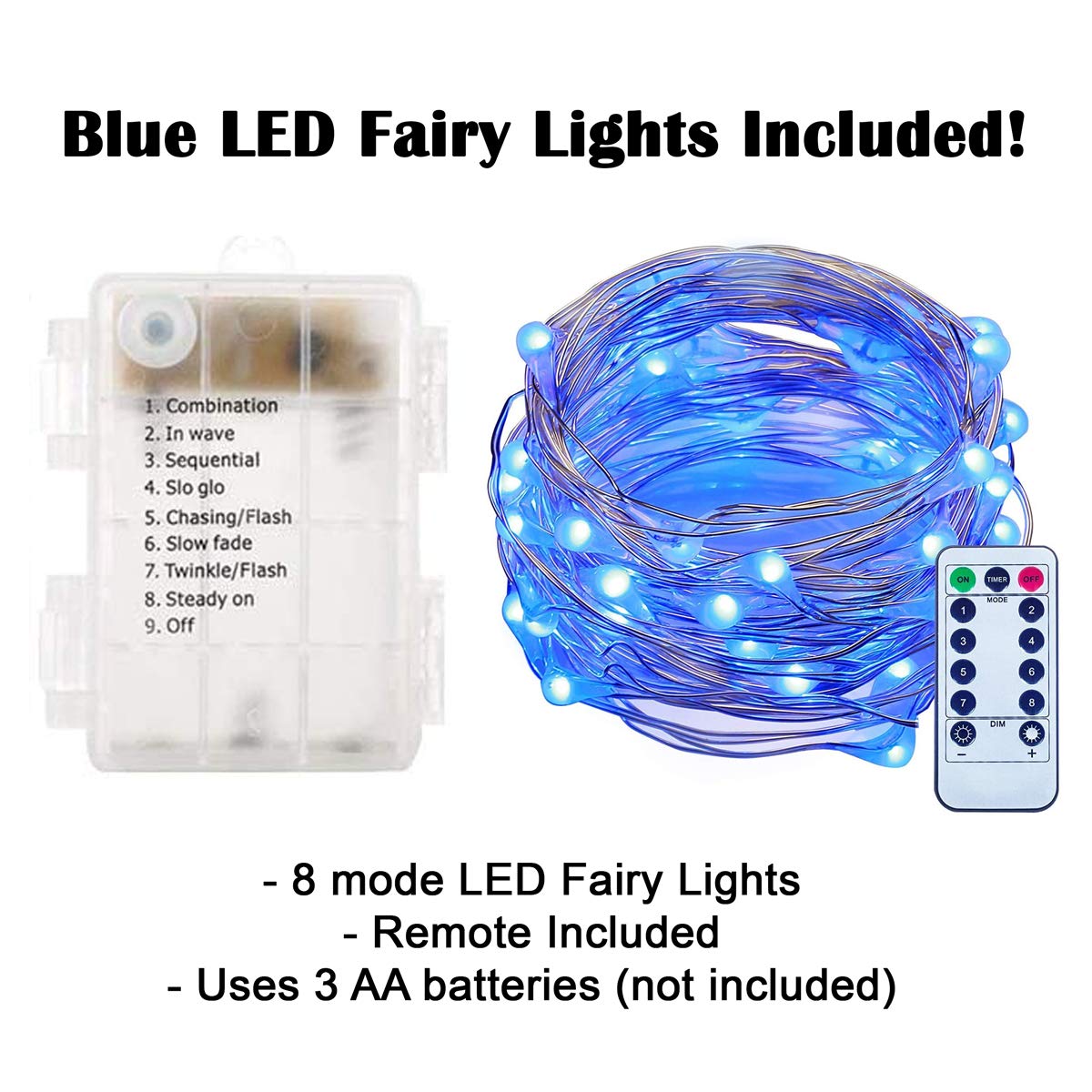 Vela Lanterns Decorative Indoor Moroccan Candle Holder & LED Fairy Lights -Twinkle Turkish Lamp, Fantasy Home Decor Table Centerpieces, Hanging Outdoor Patio Porch Wedding Ramadan (10.5", Blue)