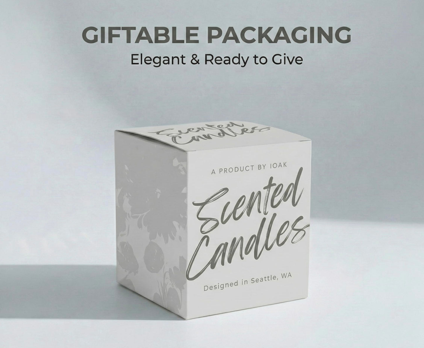 1OAK Lemongrass Candle - Soy Candles for Home Scented - Long Burning Premium - Hand-Poured (7oz.)