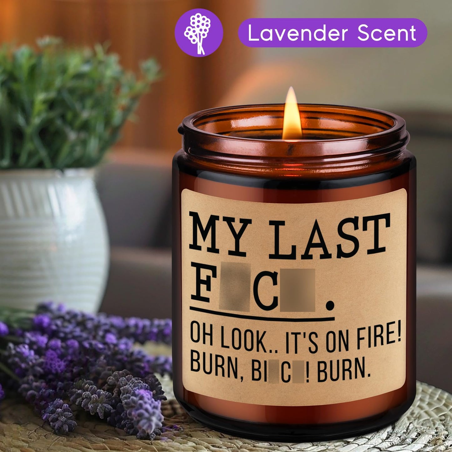 Fairy's Gift Candles, Cool Presents, Funny Relaxation Gifts for Women Men Mom Coworker Friend Boss - Cool Birthday Fun Presents for Her - Mothers Day, Sarcastic Office Relaxing Gifts for Women Nerd