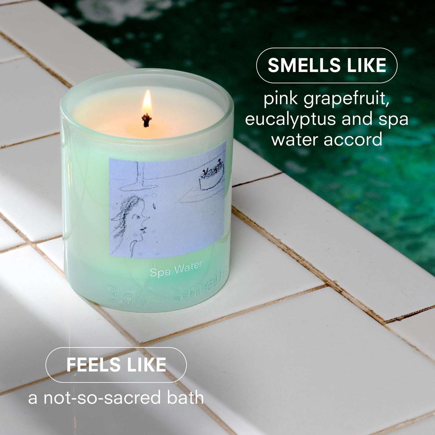 Boy Smells Votive Trio Scented Candles Set – Spa Water, Sauna Wood & Yuzu Zesty – 3 x 2.8 oz Soy Wax Candles