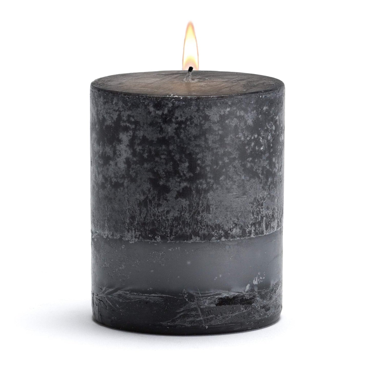 3x3 Scented Pillar Candle – Black Bamboo, Modern Spa-Inspired Fragrance, Clean Burn Decorative Pillar Candle for Home Décor, Relaxation & Gifting