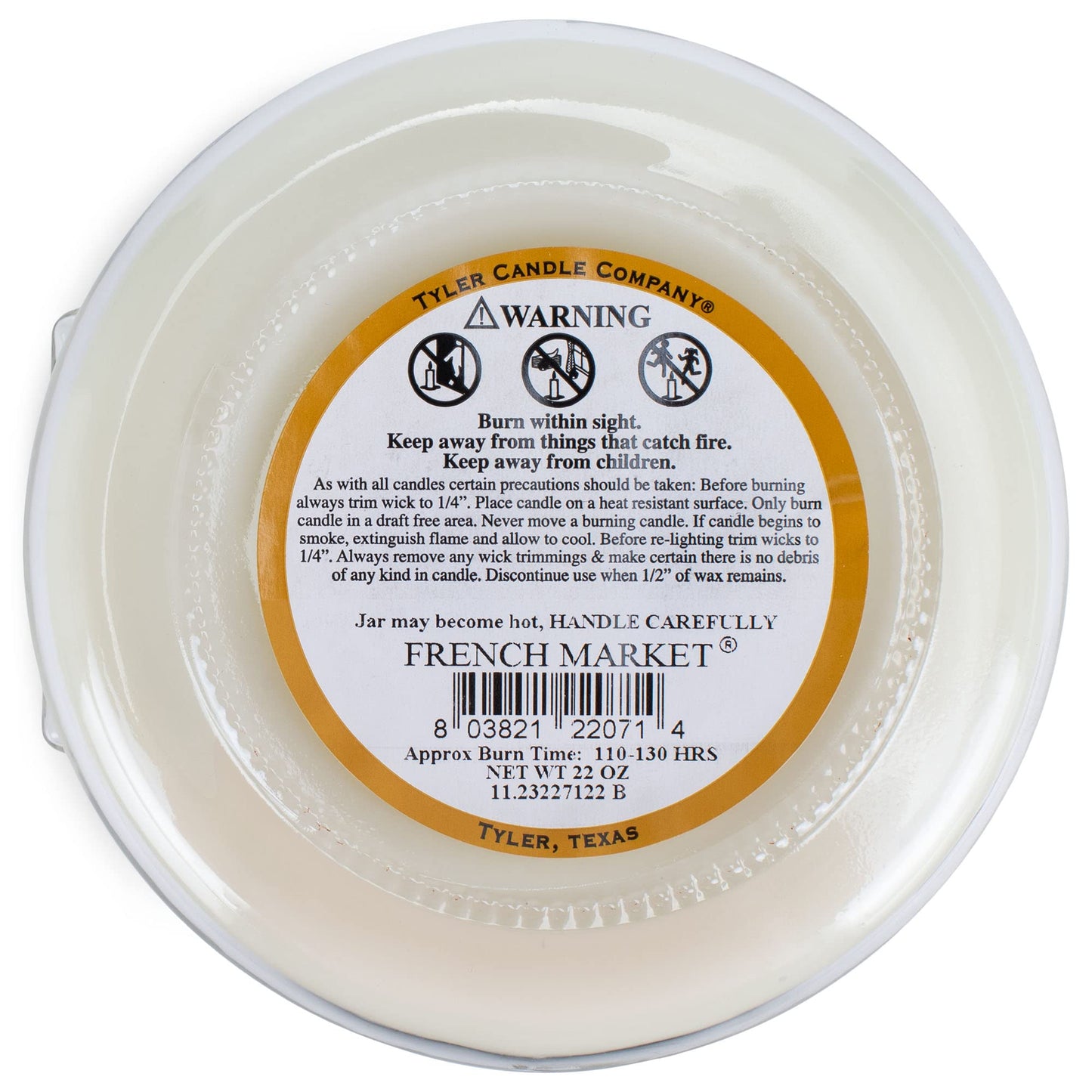 Tyler French Market Scented 2 Wick Candle, 11 oz