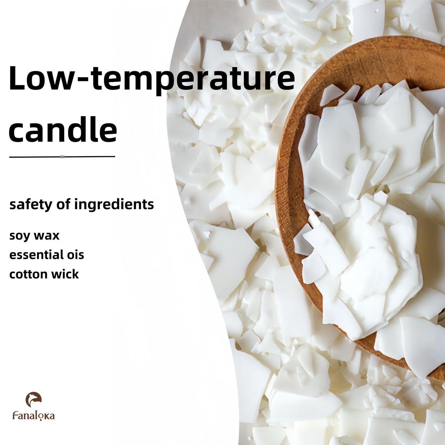 Low Temperature Candles Sets, Low Heat Body Safe Candles, Unscented, Black & Red (4.2 oz Variety Pack, 2 Pack)- FANALOKA