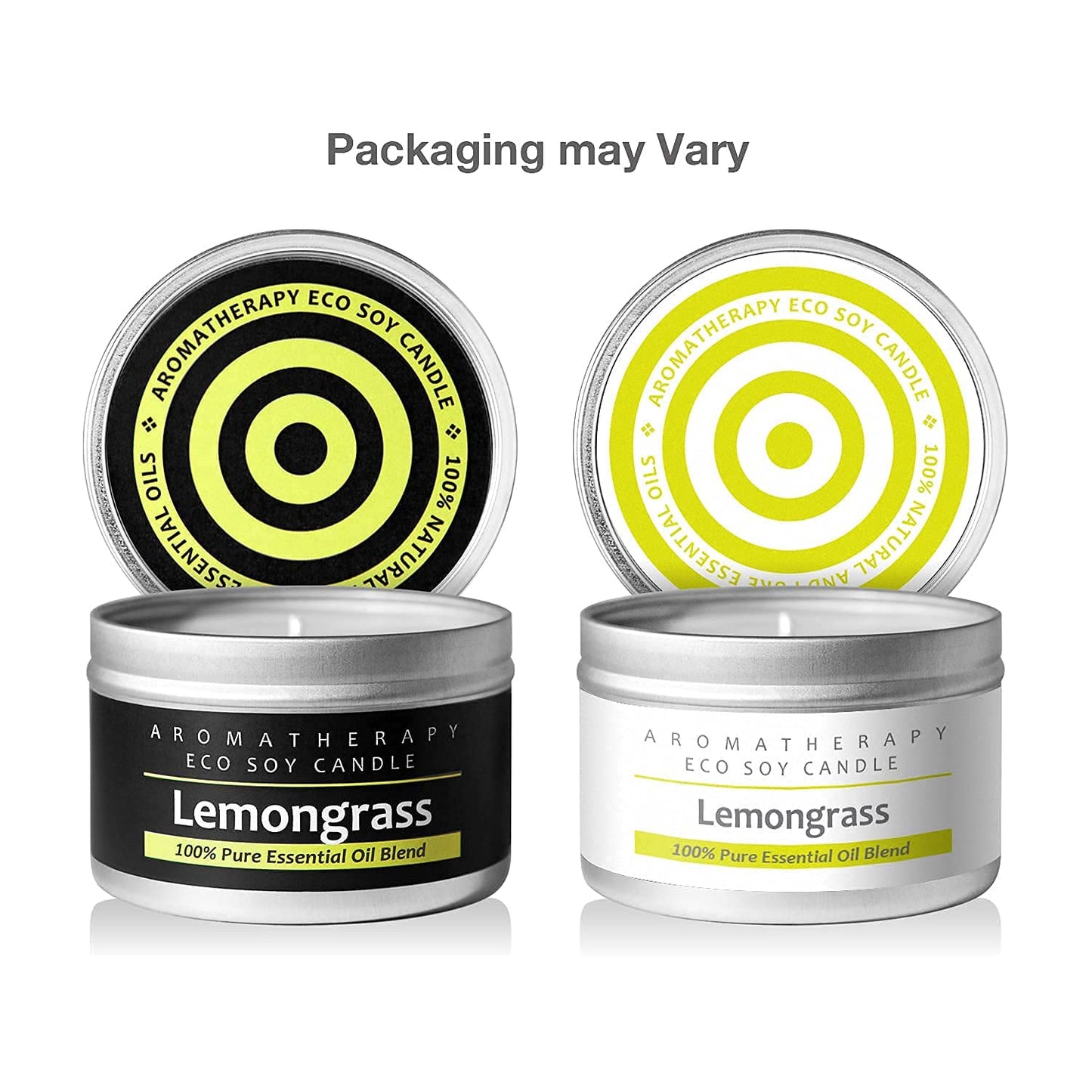 I & Candle Aromatherapy Soy Wax Scented Candles (Lemongrass)
