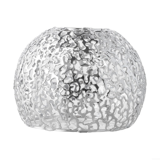 ArtHoval Gold Metal Candle Holders with Vintage Hollow-Out Design for Votive or Tealight Candles, Elegant Decorative Accent for Weddings Parties and Home Table Centerpieces(silver)