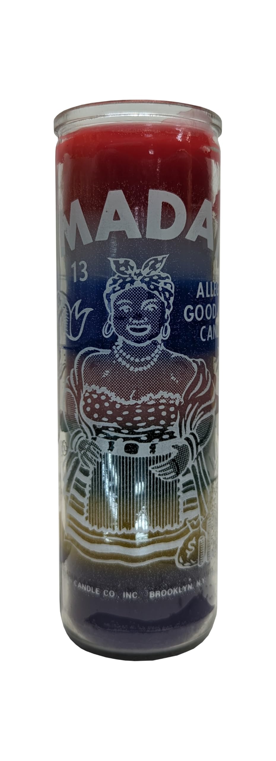 La Madama 7 Color Pillar Candle