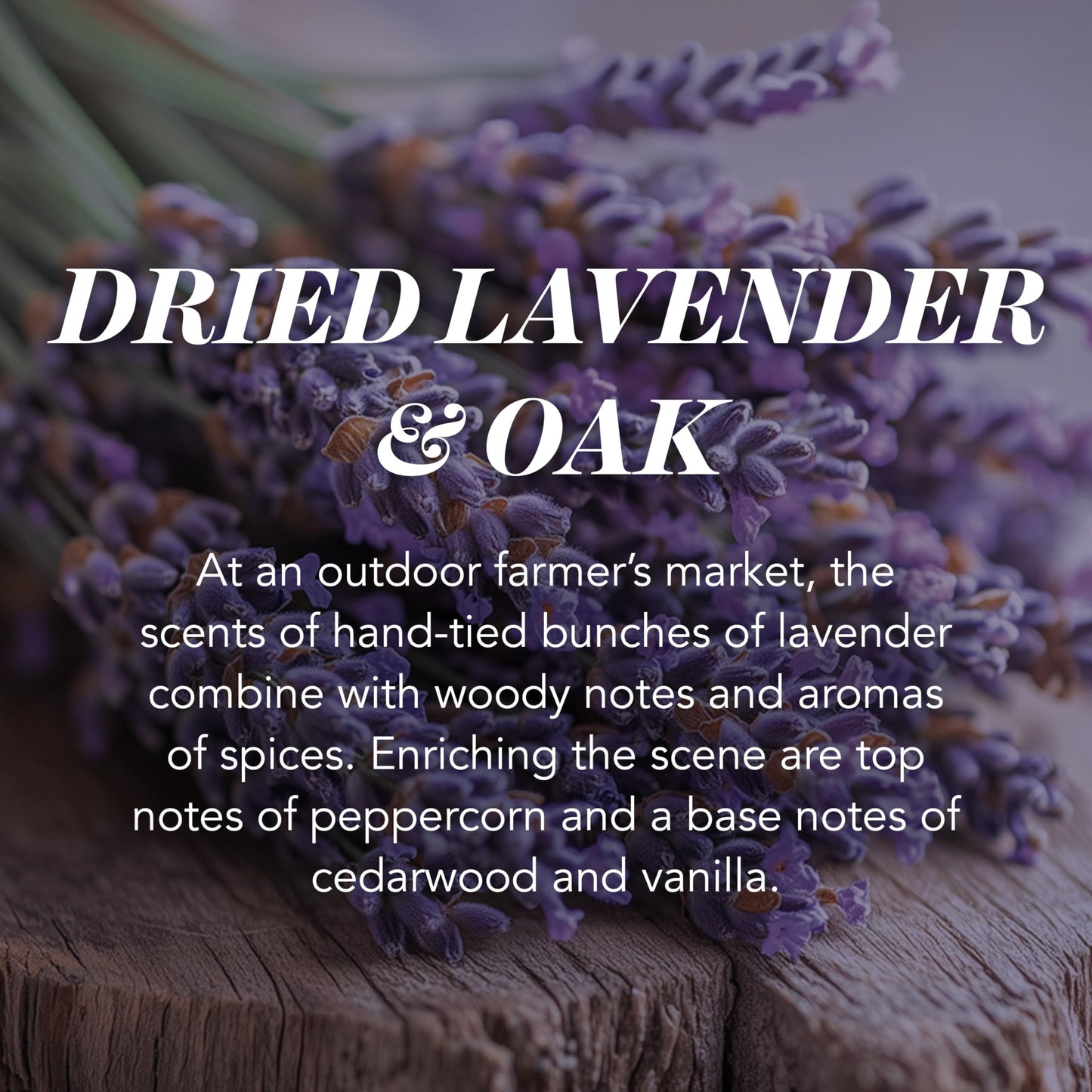 Yankee Candle Scented Candle | Lavendar & Oak Large Jar | Long Burning Candles: up to 150 Hours | Perfect Gifts for Women