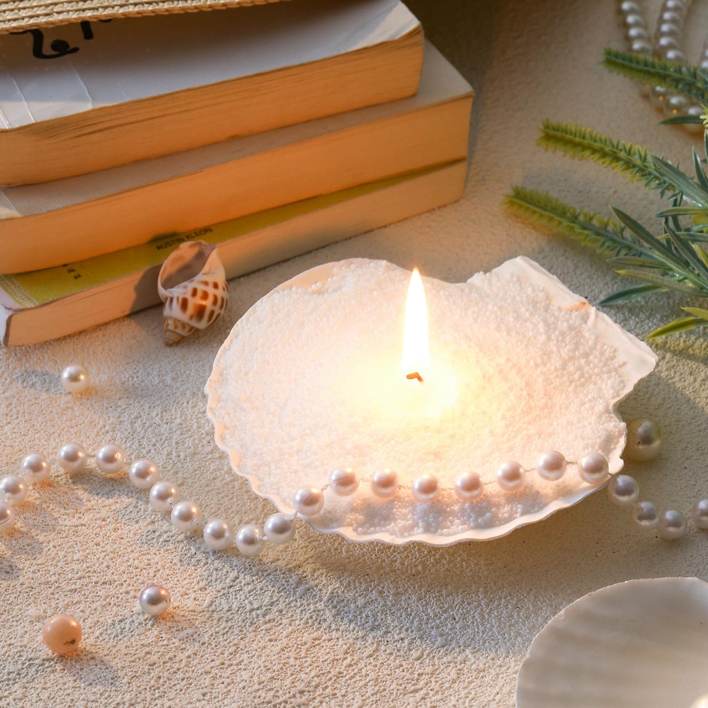 Conelist 5lb Unscented Scented Pearled Candle Sand Wax Set Customized Powder Making Candles Refill Kit Palm Wax All Natural Non Toxic with 20 Wicks for Graduation Thank You Teacher Gifts DIY Making