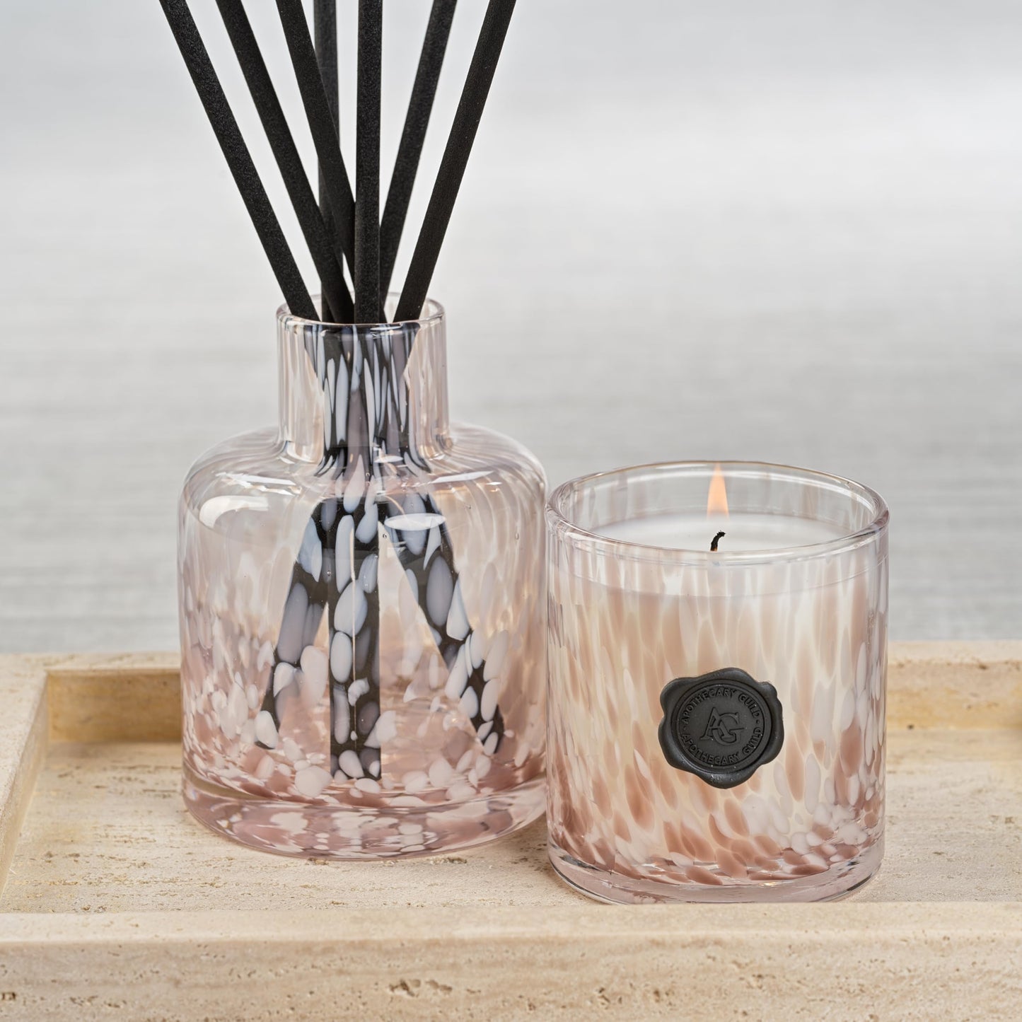 Zodax Apothecary Guild Scented Opal Glass Jar Candle in Gift Box - 4 oz - Rio de Janeiro