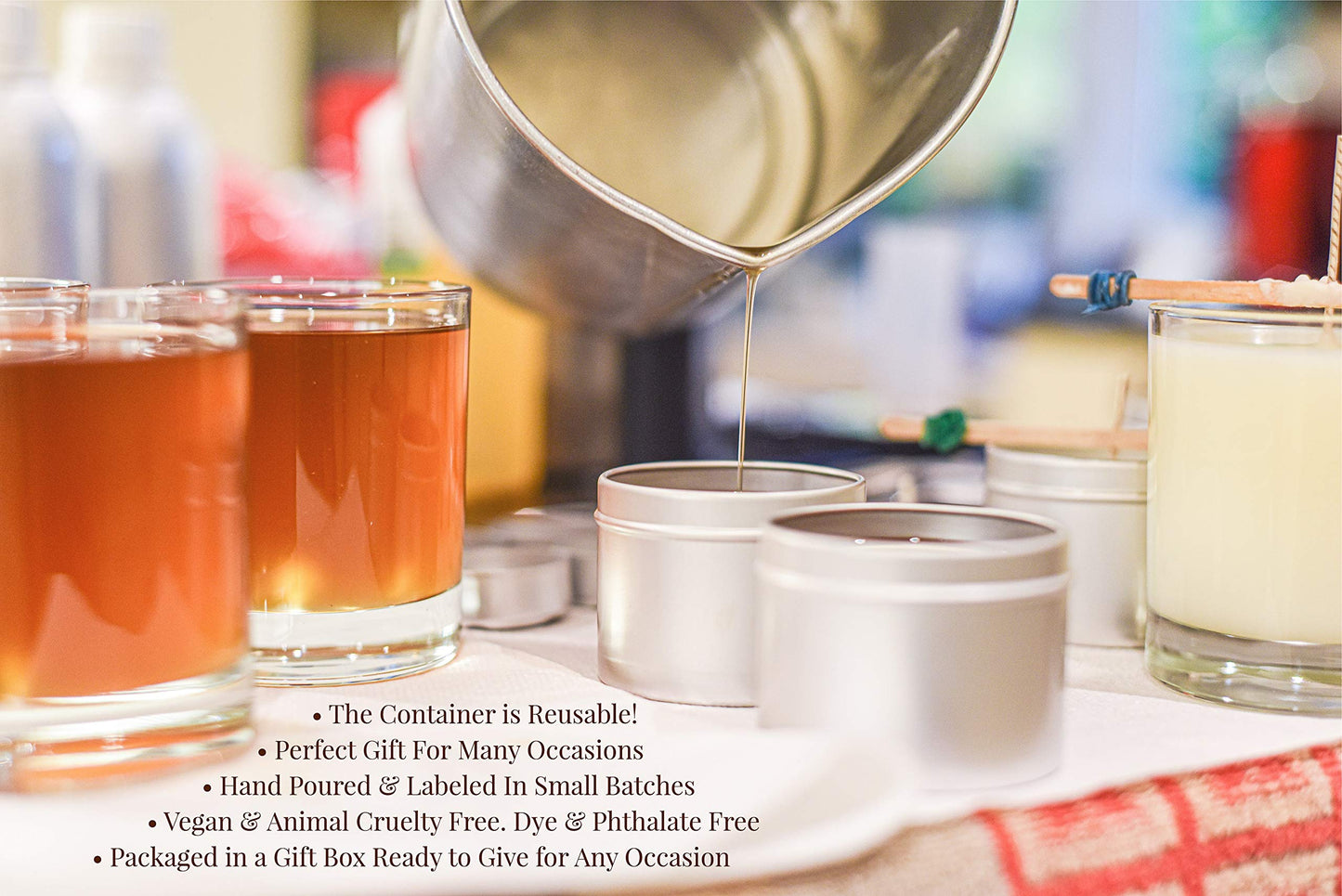 Cedar Crate Market - Inspirational Gift for Women, Men, Thank You Candle - You are Awesome, Keep That Up - Friendship Gifts for Women, Birthday Present for her, Encouragement, Scented Candle