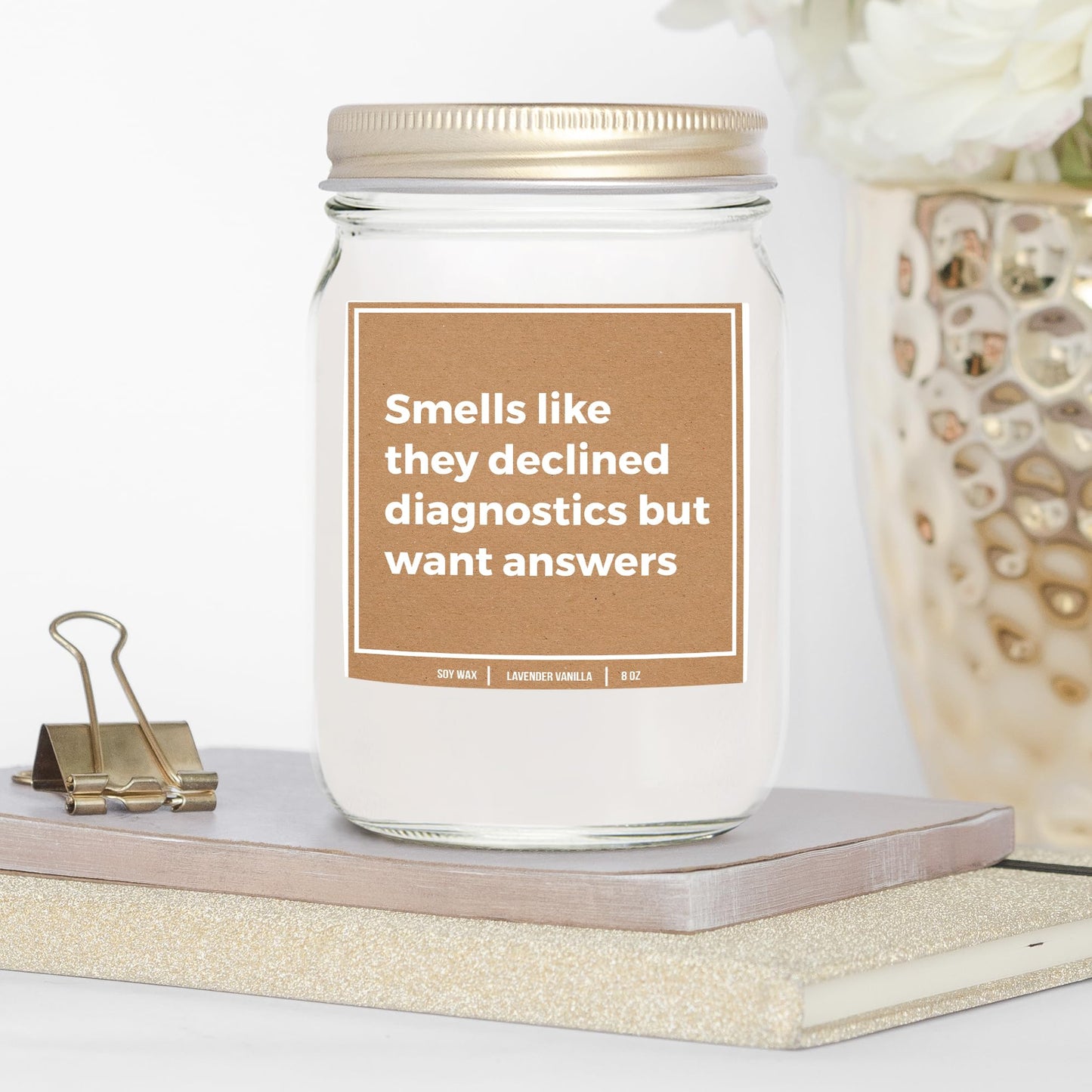 You Nique Designs Veterinary Technician Candle 8oz, Surprise for Vet Techs Gifts for Veterinary Technicians, Vet Tech Present Ideas, Vet Tech Appreciation, Decor (Lavender&VanillaA 4oz)