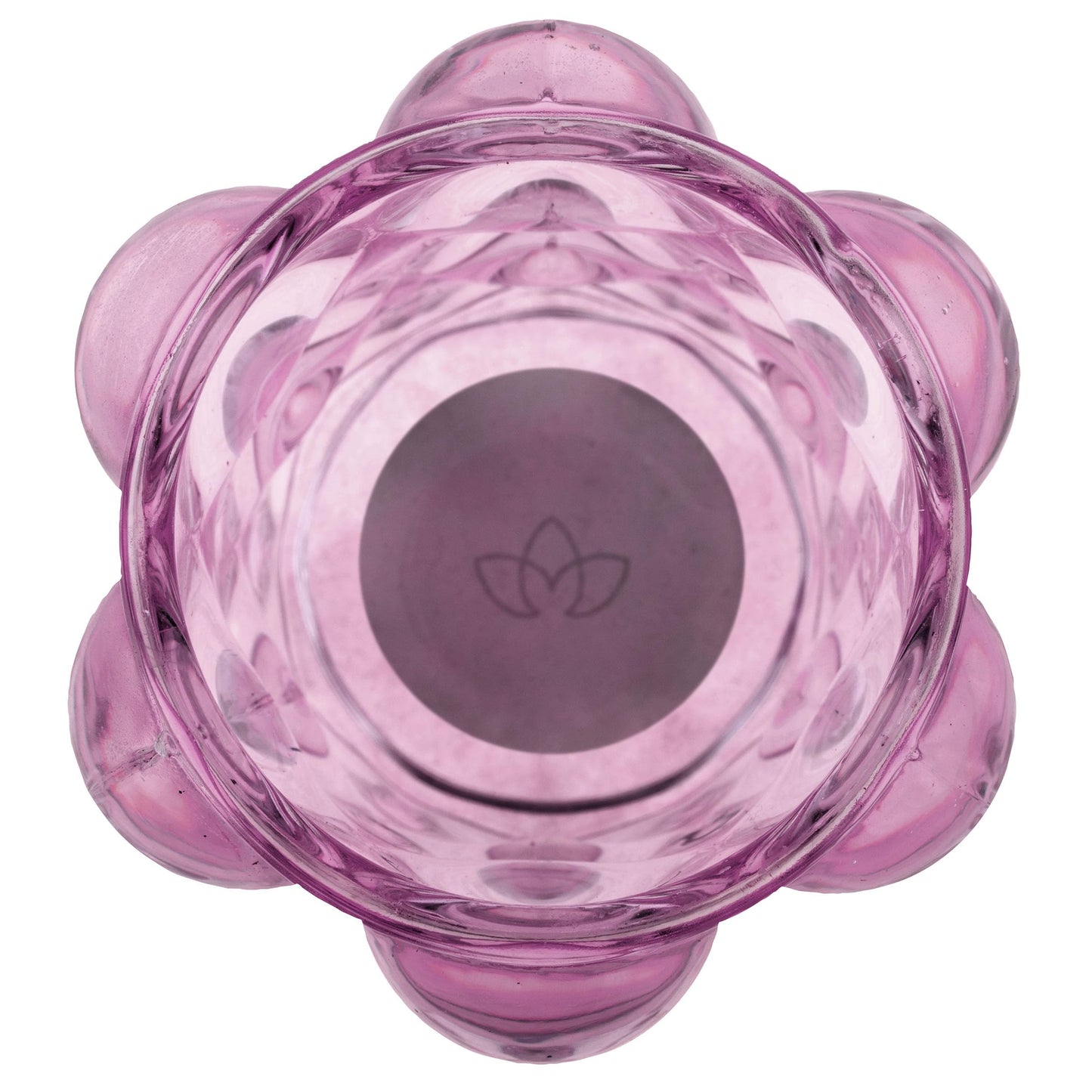 Karma, Lucia Hobnail Votive, Tea Lights Candle Holder, Glass Votive Candle Holders for Table Decorations, Baby Shower, Birthday Party, Weddings and Home Decor, Amethyst