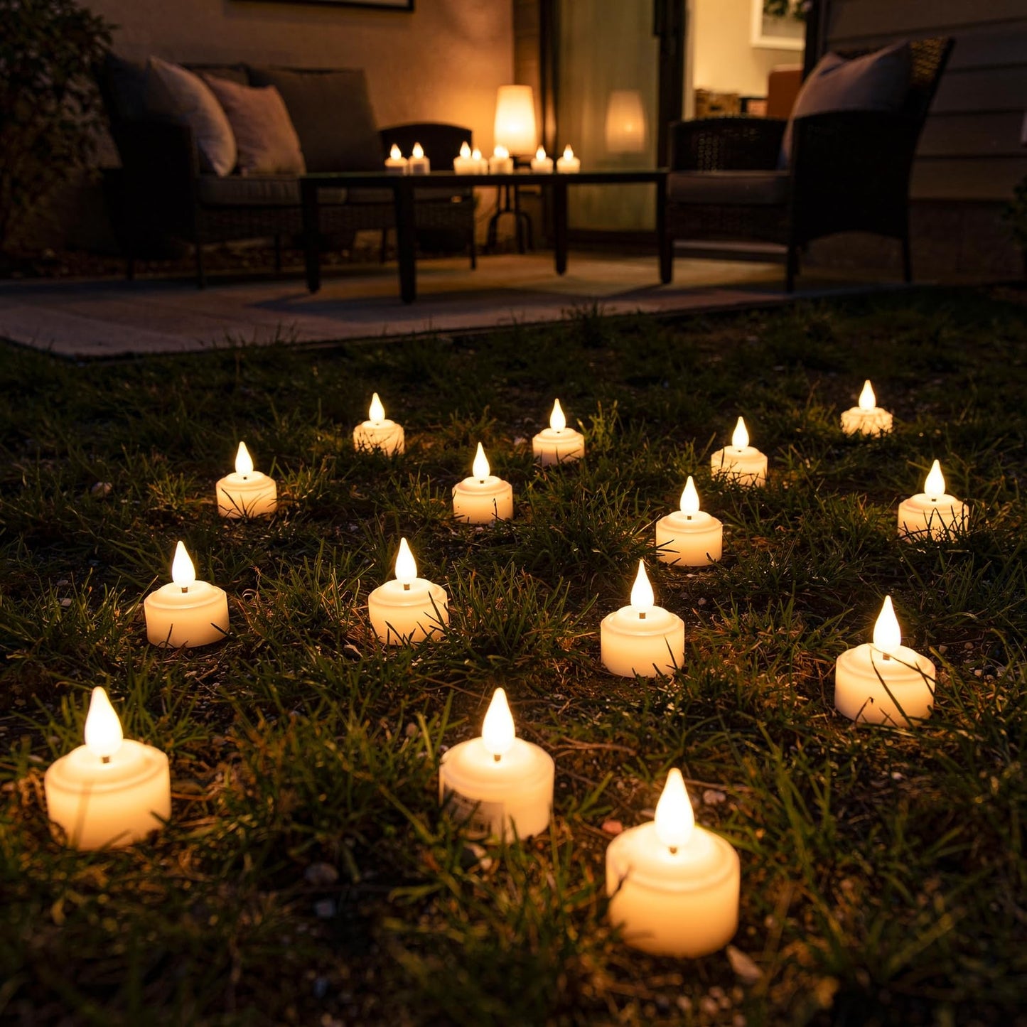 Rechargeable Tea Lights Flameless Candles with Remote Timer & Charging Base, LED Tealight Candles Battery Operated USB Candles for Fall Wedding Christmas Halloween Table Centerpiece Reception, 6-Pack