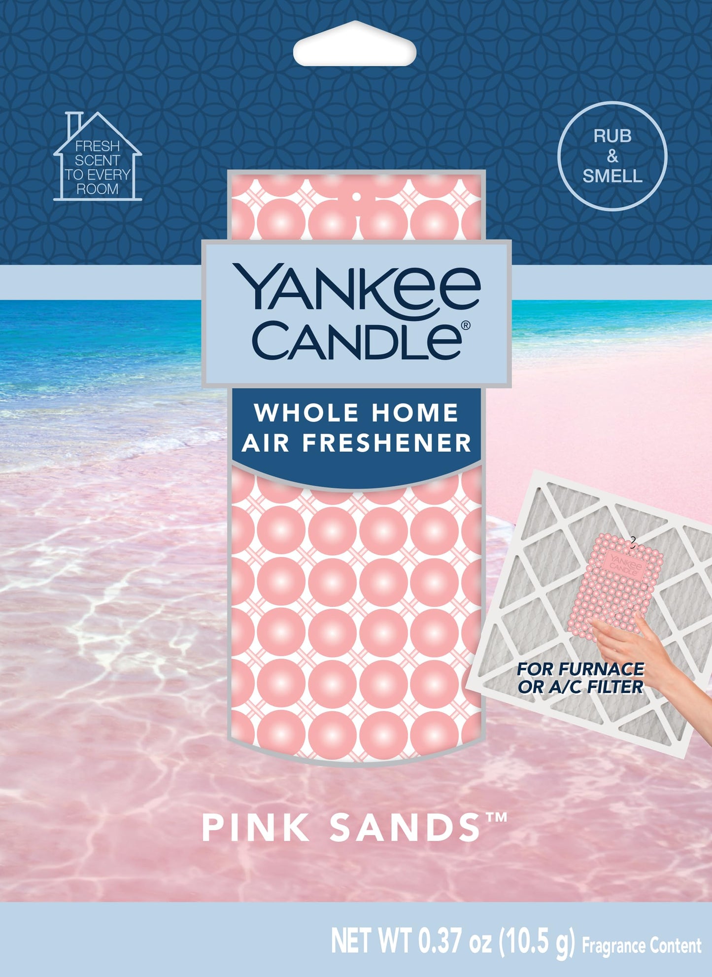 Yankee Candle Whole Home Air Freshener Variety Pack (Midsummer's Night, Dried Lavender & Oak, Sage Citrus, & Pink Sands) (1ea / Pack of 4)