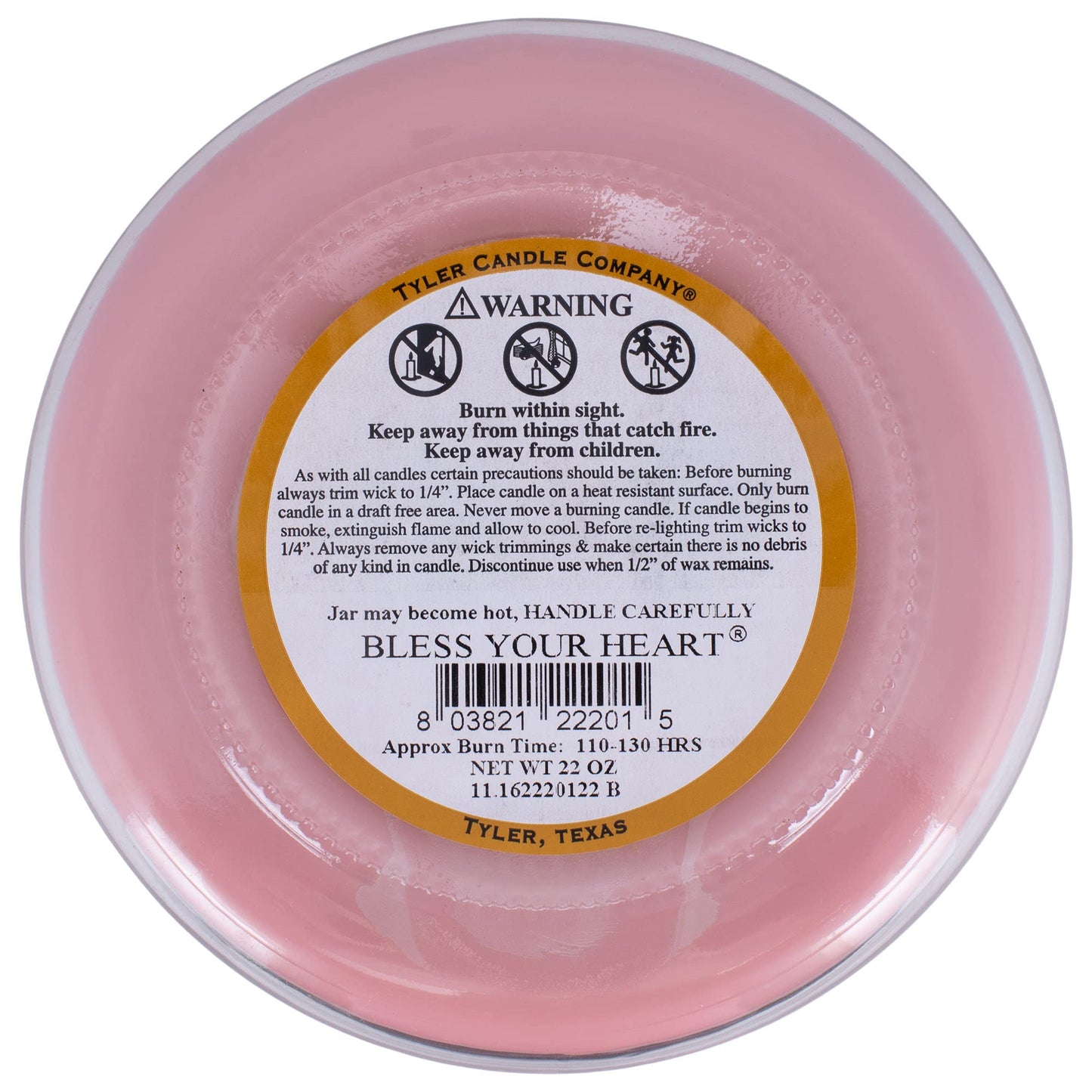 Tyler Candle Company 22oz Bless Your Heart Candle 22oz