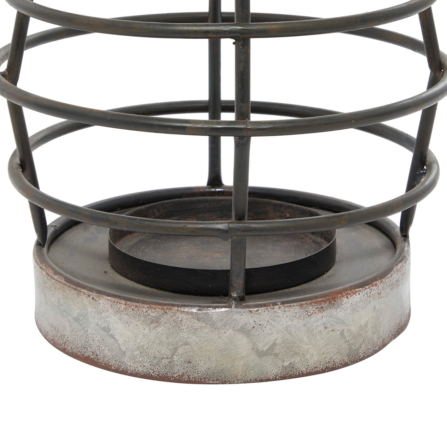 Deco 79 94656 Candle Lantern, Silver/Gray