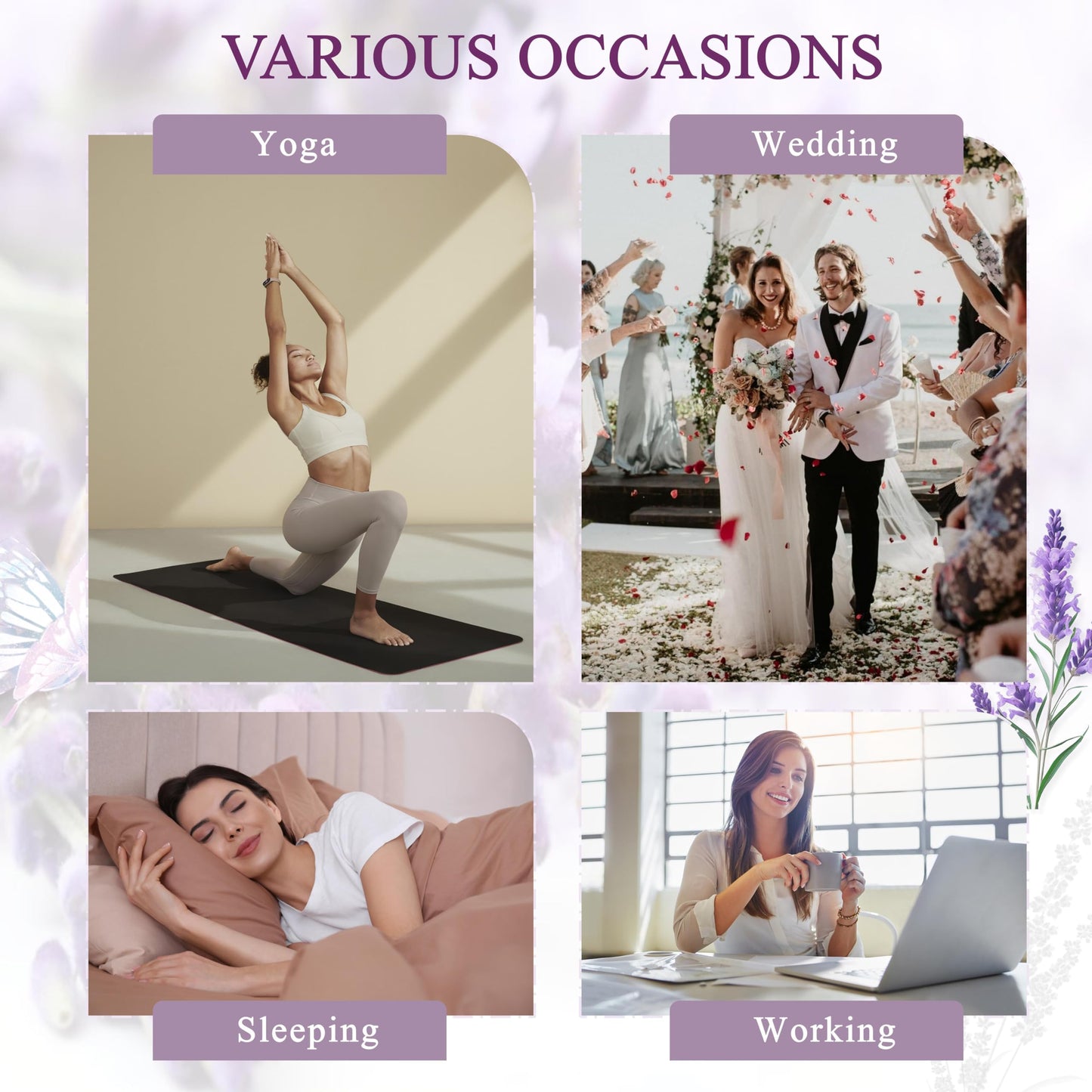 ACITHGL 36 Pcs 4oz Mini Mason Jar Candles Small Scented Candles Bulk Aromatherapy Ideal Souvenir Favors for Wedding Birthday Party (Freesia, Lavender, Jasmine, Amber)