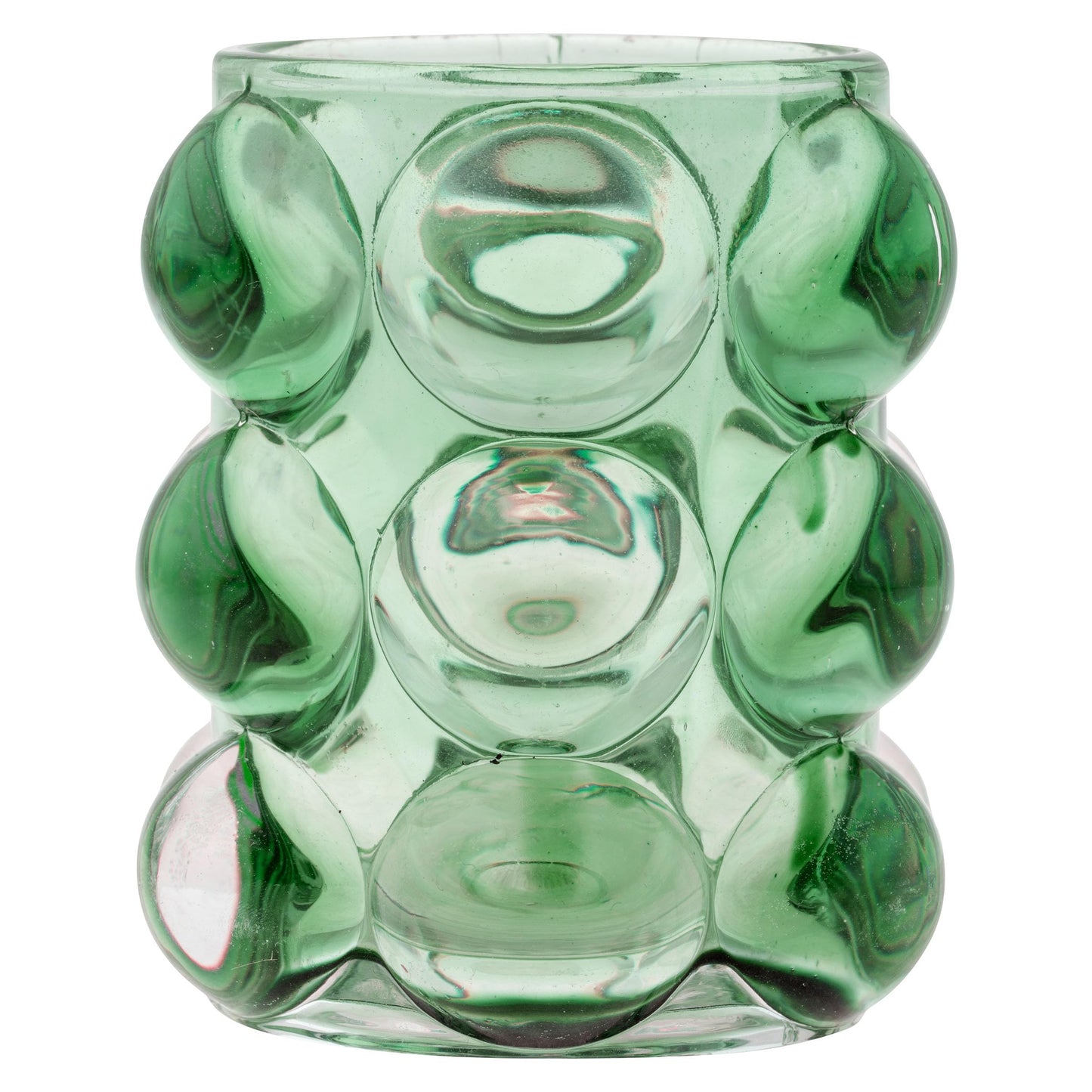 Karma, Lucia Hobnail Votive, Tea Lights Candle Holder, Glass Votive Candle Holders for Table Decorations, Baby Shower, Birthday Party, Weddings and Home Decor, Juniper