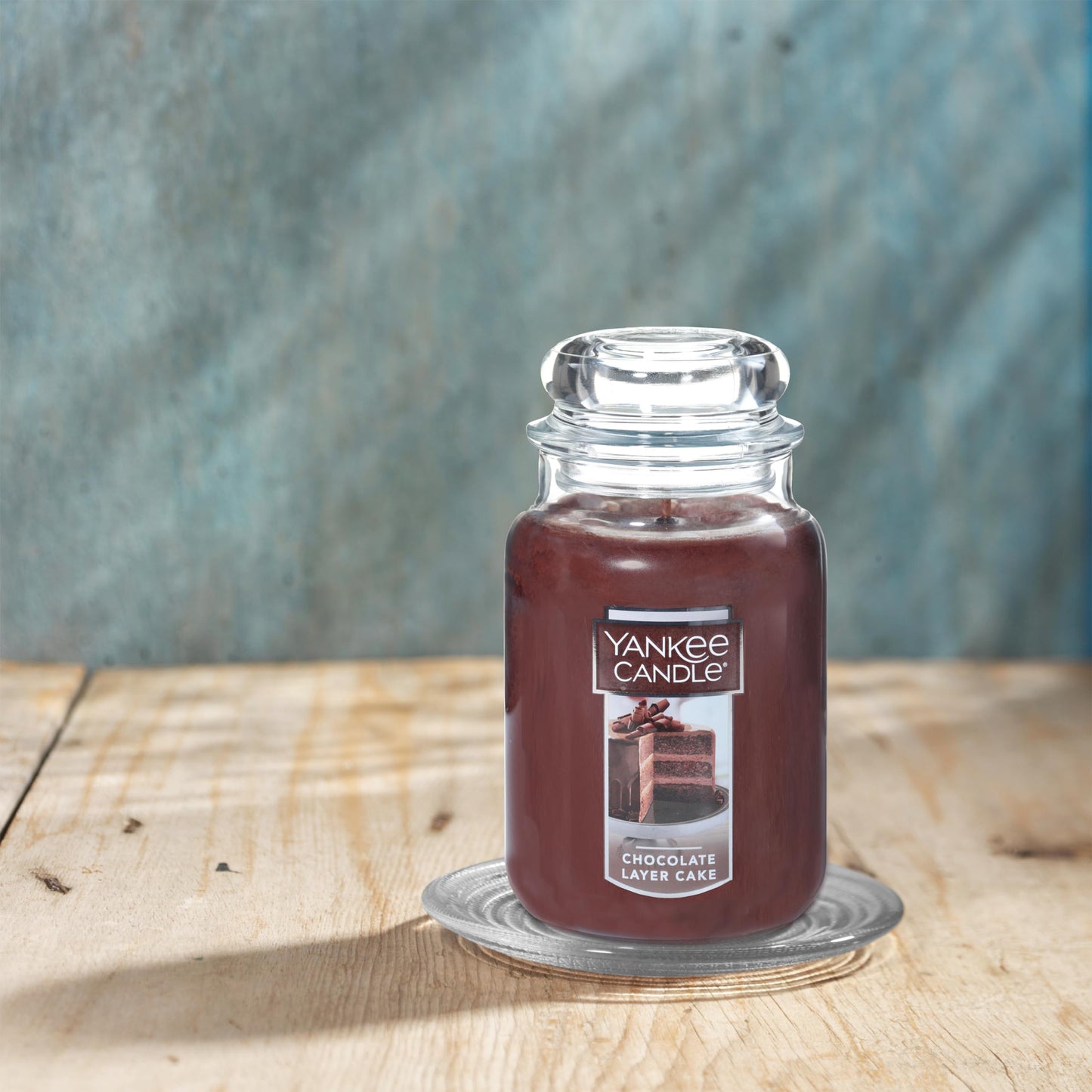 Yankee Candle Chocolate Layer Cake Scented Classic 22oz Large Jar Single Wick Candle Over 110 Hours of Burn Time