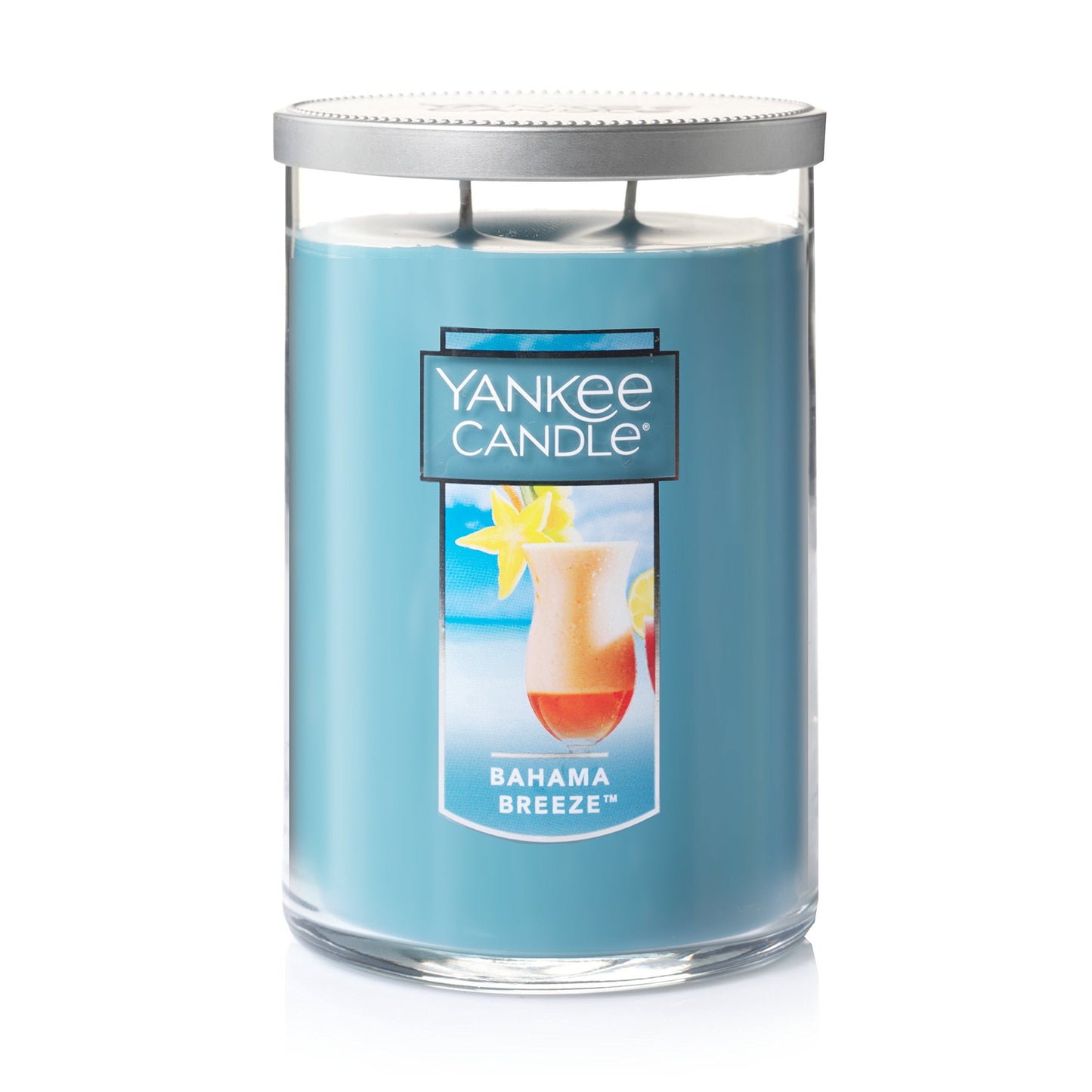 Yankee Candle Bahama Breeze Scented Classic 22oz Large 2-Wick Tumbler Candle Over 75 Hours of Burn Time Perfect for Home Decor and Gifting