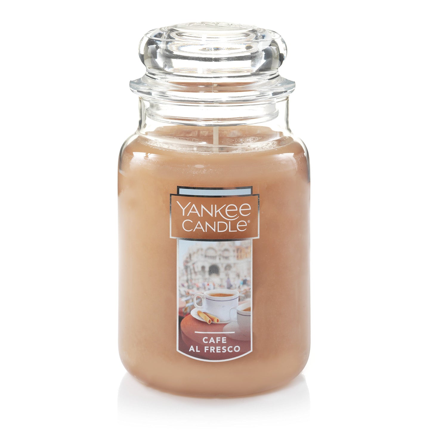 Yankee Candle Café al Fresco Scented Classic 22oz Large Jar Single Wick Candle Over 110 Hours of Burn Time