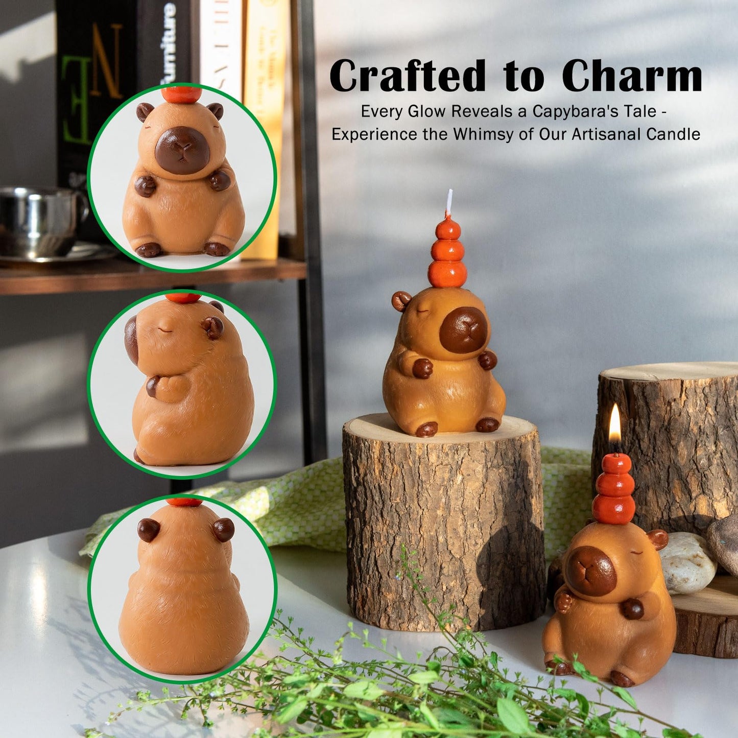 Capybara Scented Vegetable Candle