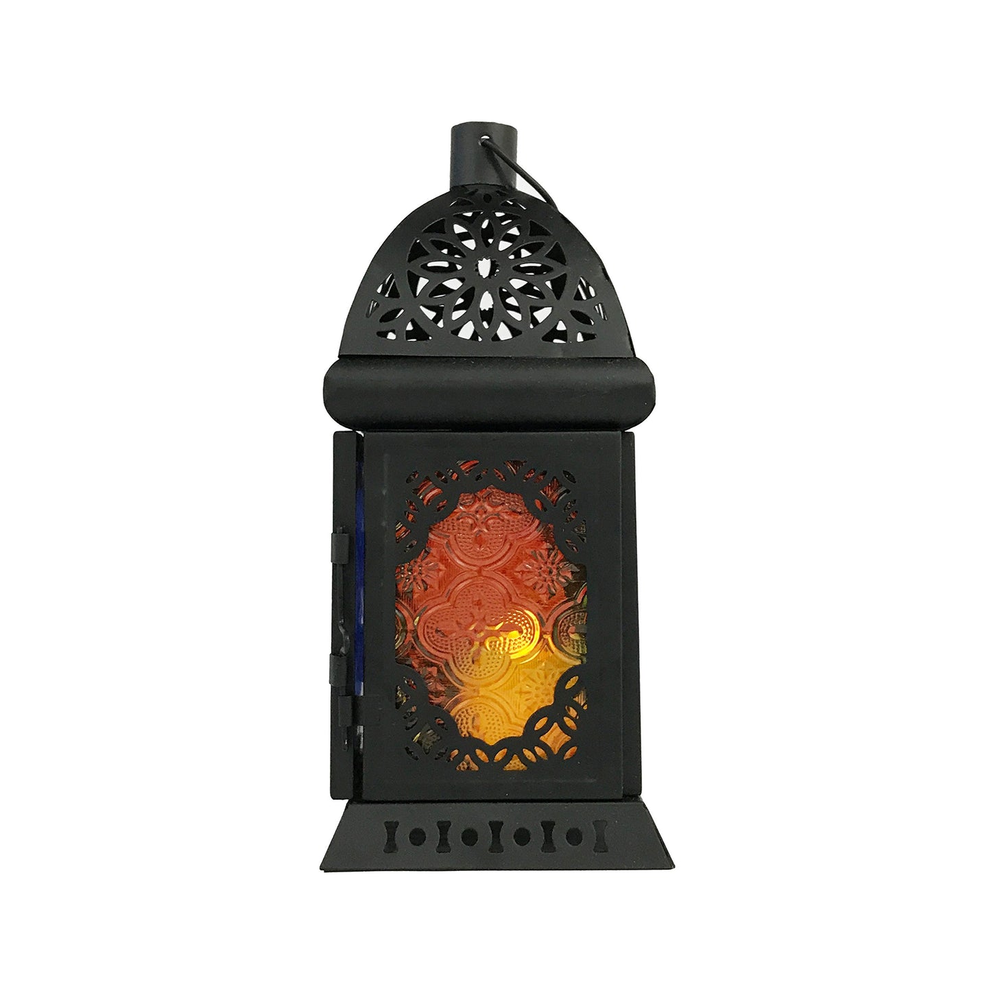 allgala Glass Moroccan Candle Lantern
