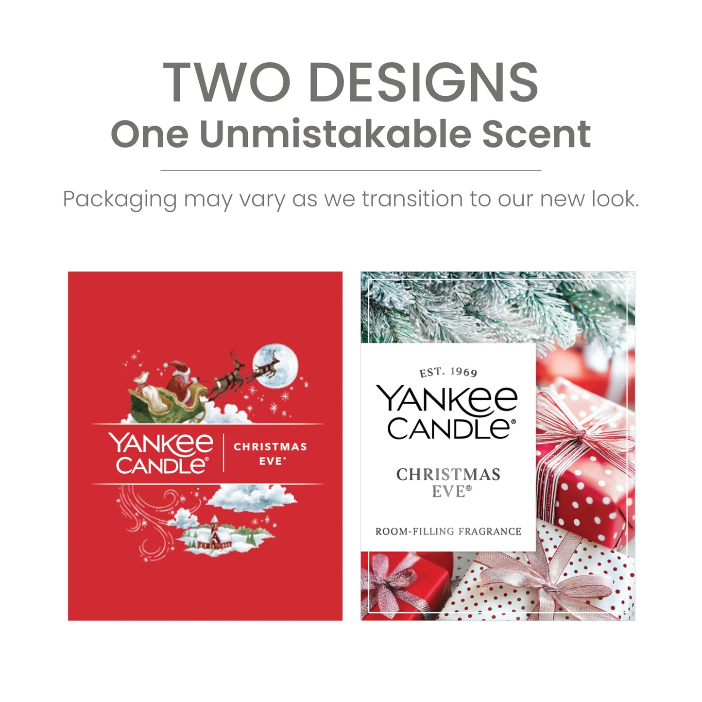 Yankee Candle Large Tumbler Scented Candle with up to 80 Hour Burn Time, Premium Plant Wax Blend for Consistent Burn, 20 oz Tumbler Candle with Room Filling Fragrance, Christmas Eve