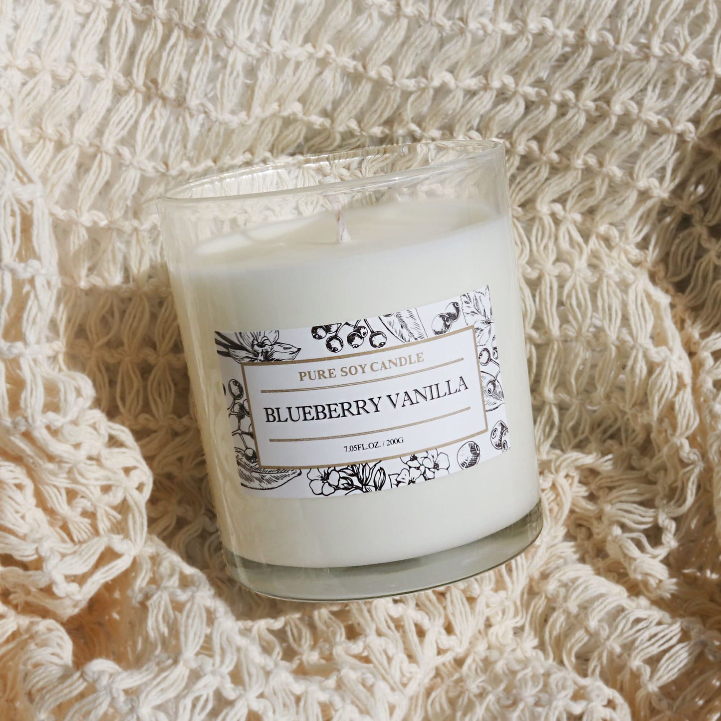 Aronica Blueberry Summer Candles for Home, Pet Safe Candles Non Toxic, House Decor Aesthetic, Regalos De Verano para UNA Casa, Labor Day Small Gift, Home Air Freshener for New Home