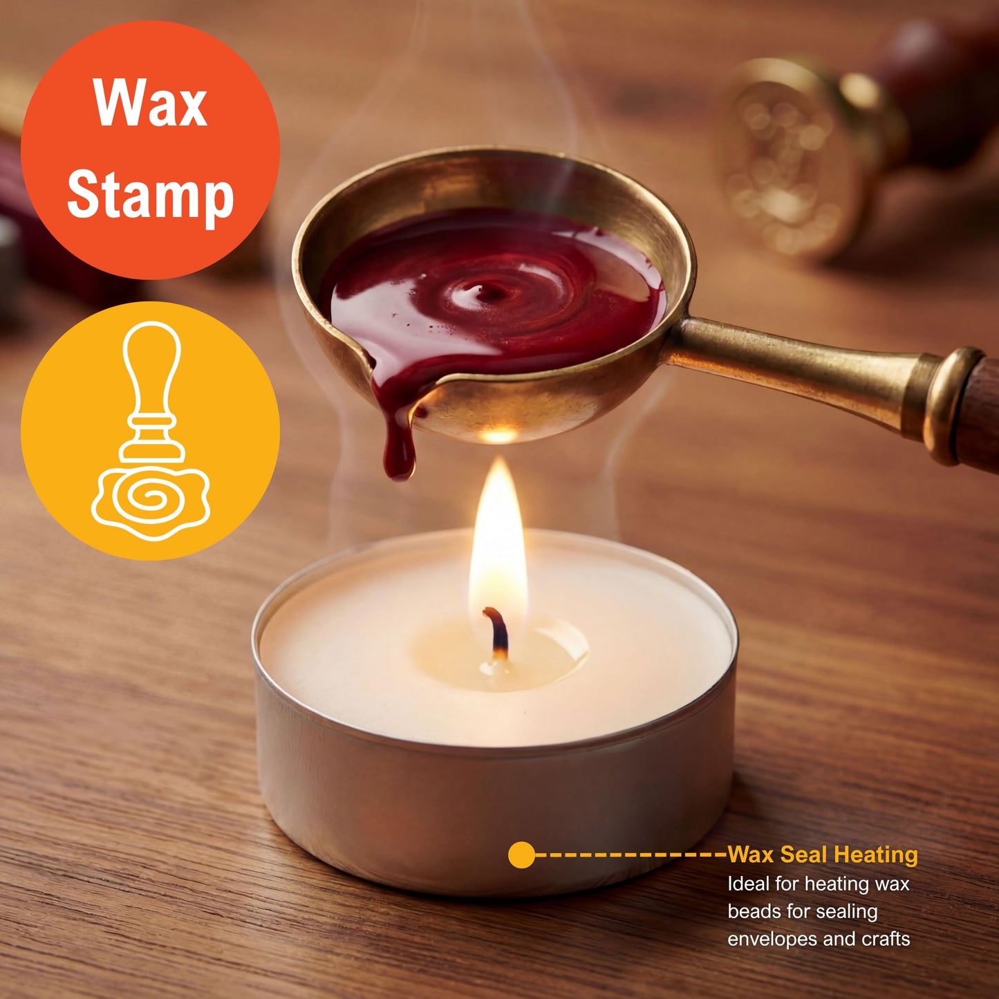 PAMI Unscented Paraffin 1in Tea Lights, Small Round Candles, 2.5 Hours Burn Time, Perfect for Votive Holders (50-Piece Bag White)