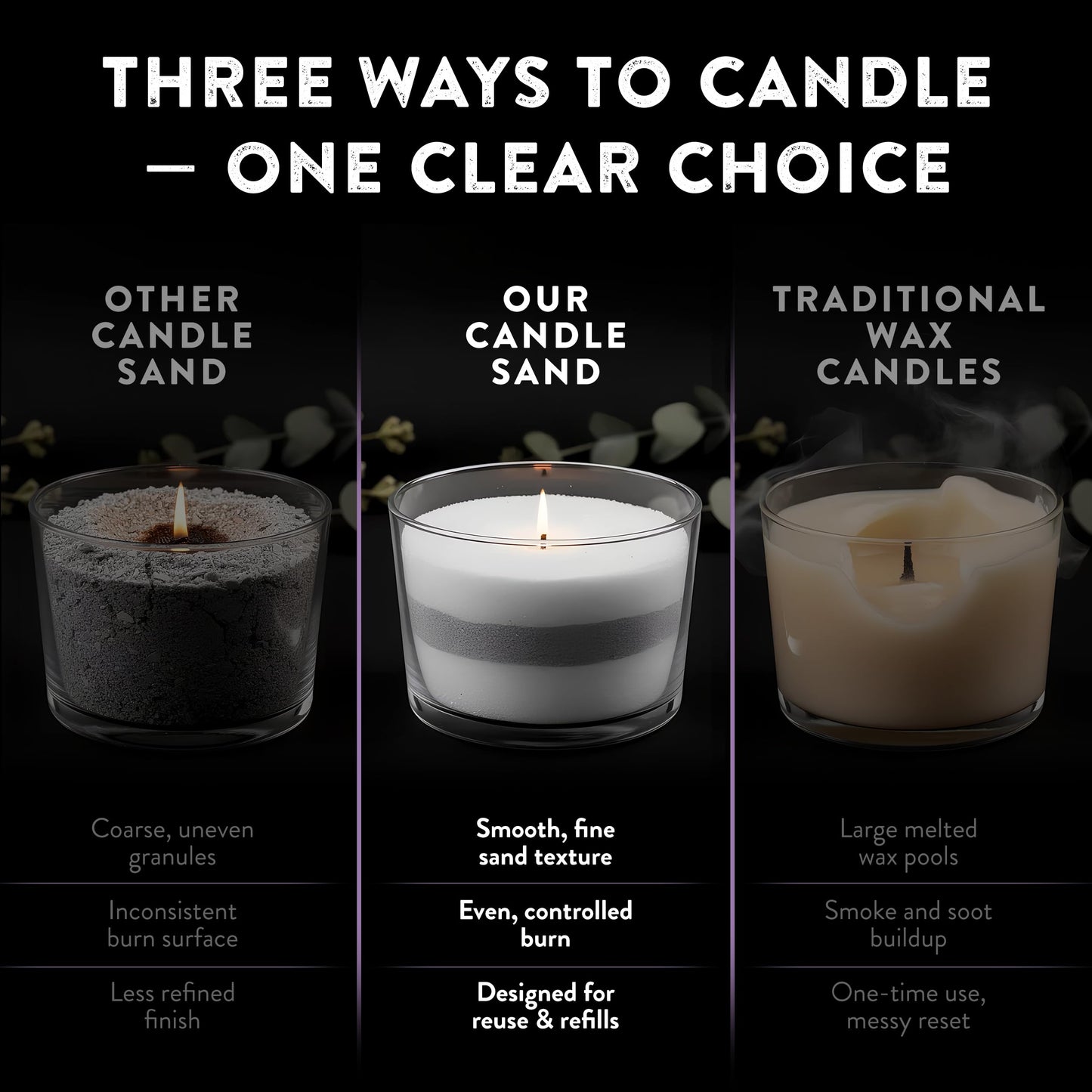 LIVINVIBE Pearled Candle Sand 10.5 oz (300g) – Lavender Serenity Scented Candle, Purple Color, Relaxing Aromatherapy, Home Decor, Stress Relief, Long-Lasting Burn