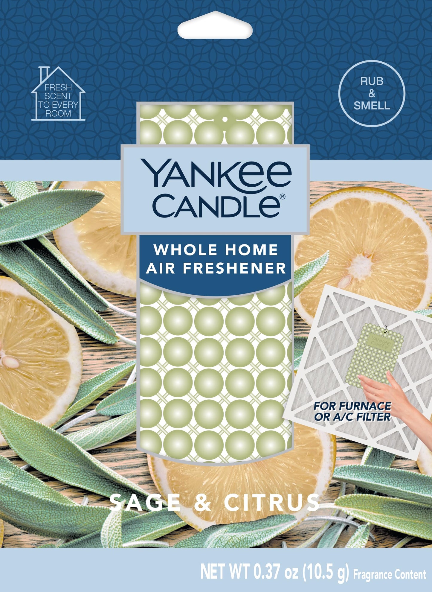 Yankee Candle Whole Home Air Feshener Variety Pack (Macintosh, Pink Sands, Catching Rays, Sun and Sand, Apple Pumpkin, Balsam Cedar, Sage Citrus, & Bahama Breeze) (1ea / Pack of 8)