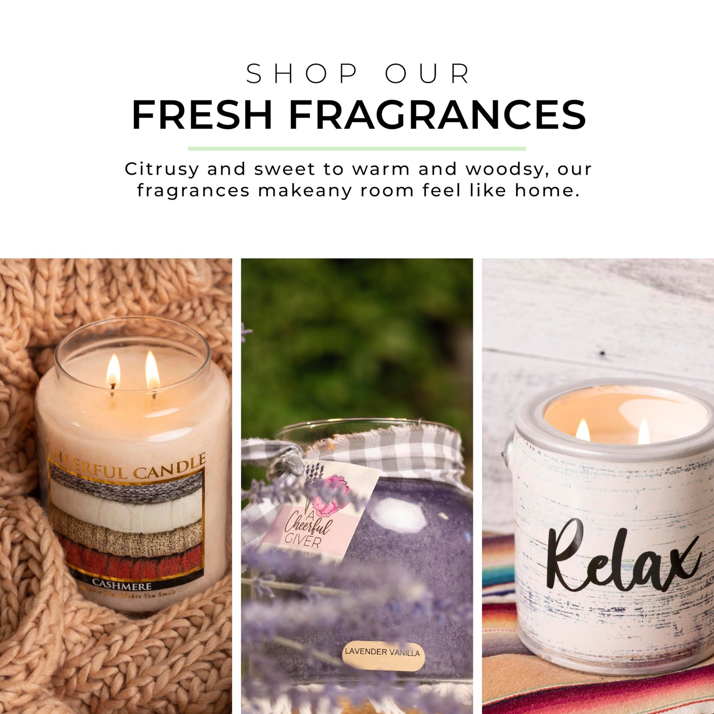 A Cheerful Giver - Juicy Peach Scented Glass Jar Candle (24 oz) with Lid & True to Life Fragrance Made in USA