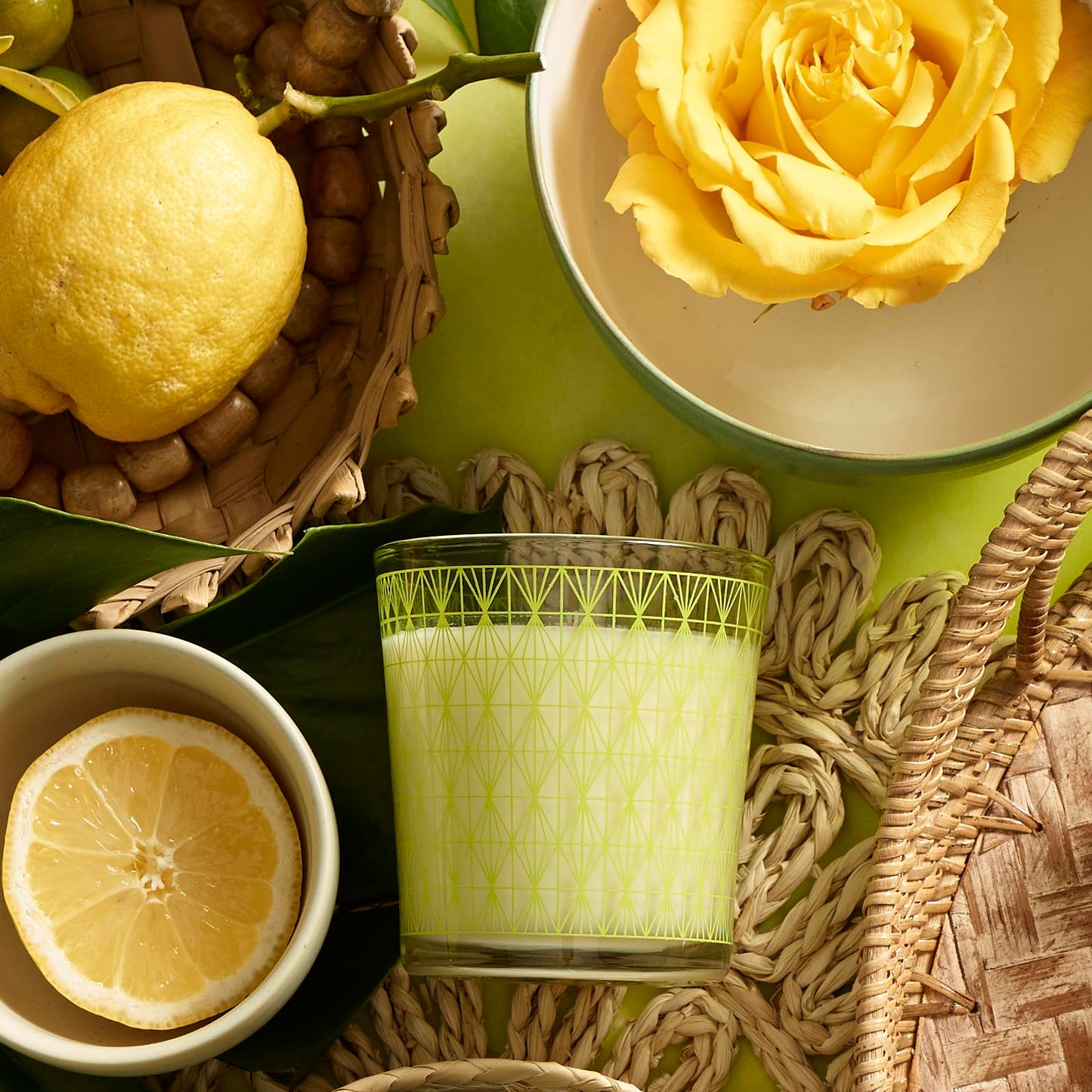 Caldrea Scented Candle, Made with Essential Oils and Other Thoughtfully Chosen Ingredients, 45 Hour Burn Time, Ginger Pomelo Scent, 8.1 oz