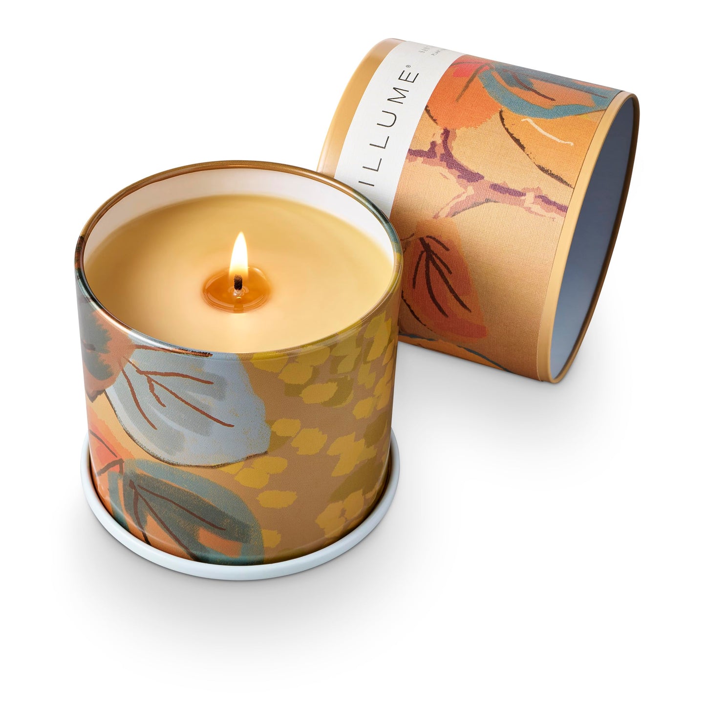 Illume Beautifully Done Santal Birch Vanity Tin Scented Candle