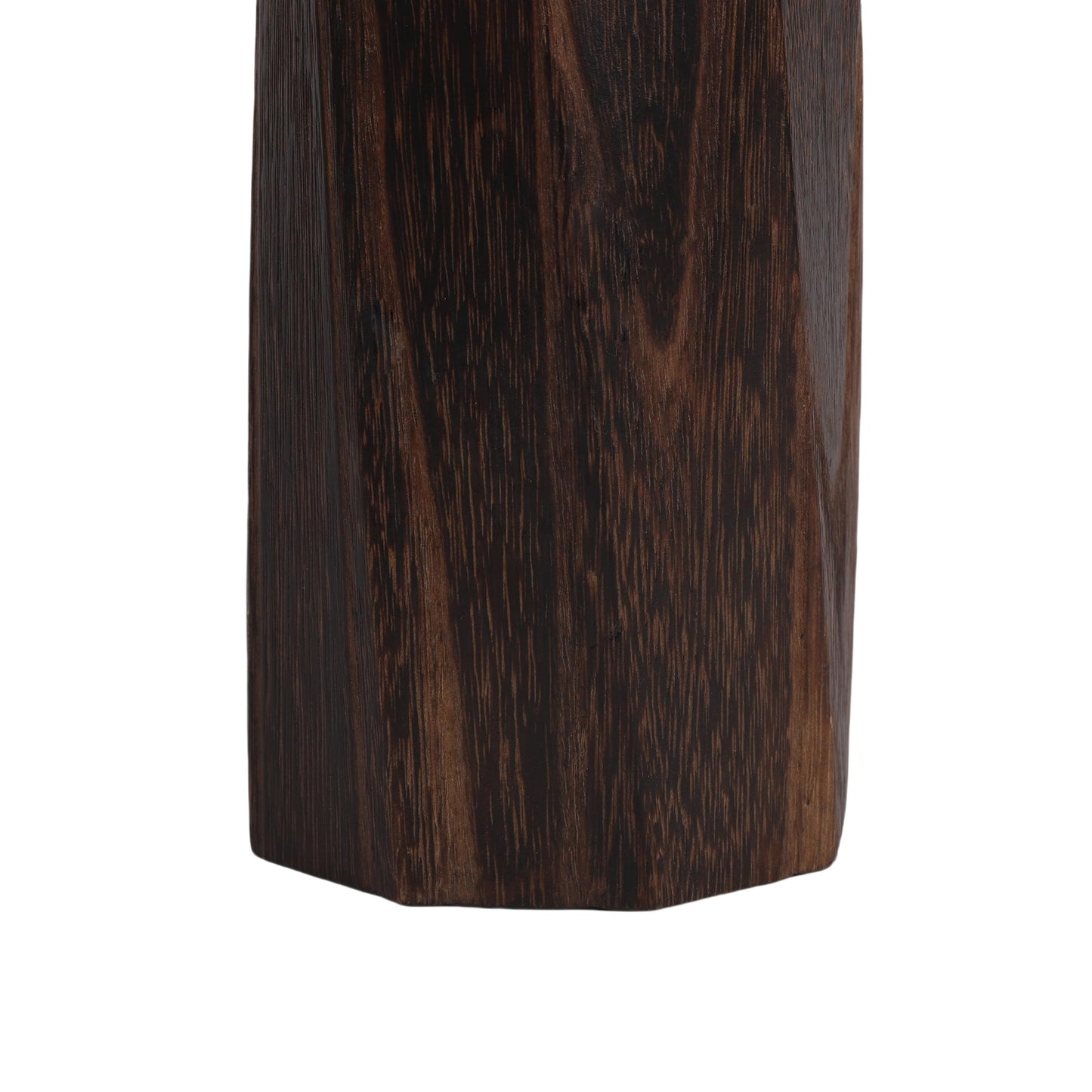 Handmade Eco-Friendly Wooden Vase Set - Natural Solid Paulownia Wood Vases for Home Decor, DIY Hand-Painted Design, Unbreakable Decorative Gift Set (7”, 10”, 12”)