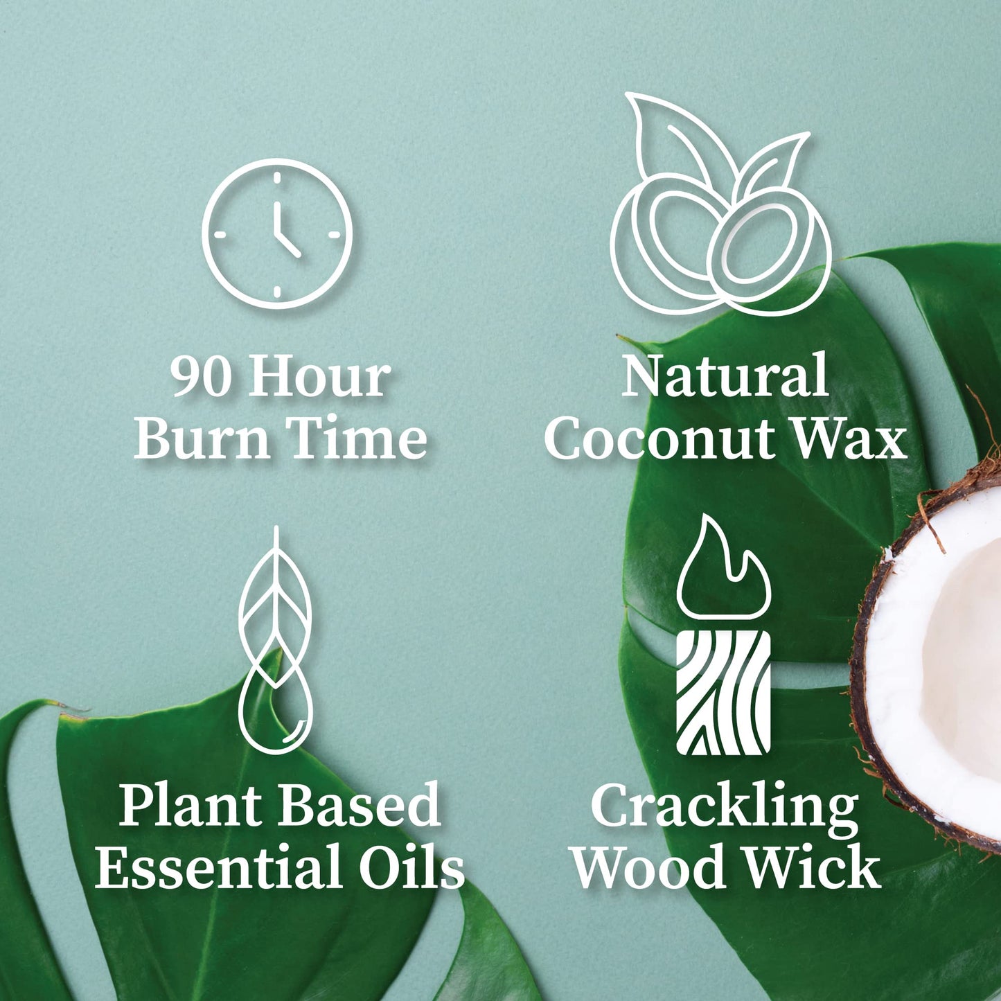 Hemlock Park Blood Orange Sage Apothecary Scented Candle | Crackling Wood Wick, Botanical Fragrance & Coconut Apricot Wax | Up to 80 Hour Burn Time | 16 oz | Made in USA