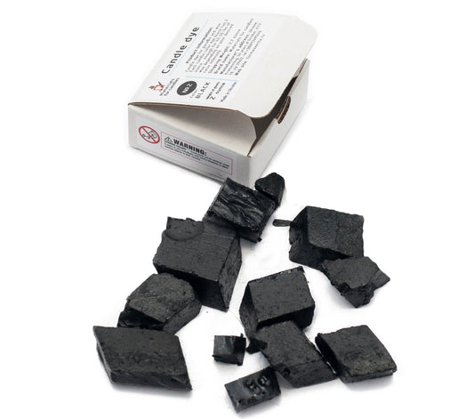 Black Candle Dye 2oz for Soy Candle Making – Candle Shop Premium Color Dye Blocks for Soy Wax, Beeswax, Paraffin - Candle Wax Dyes