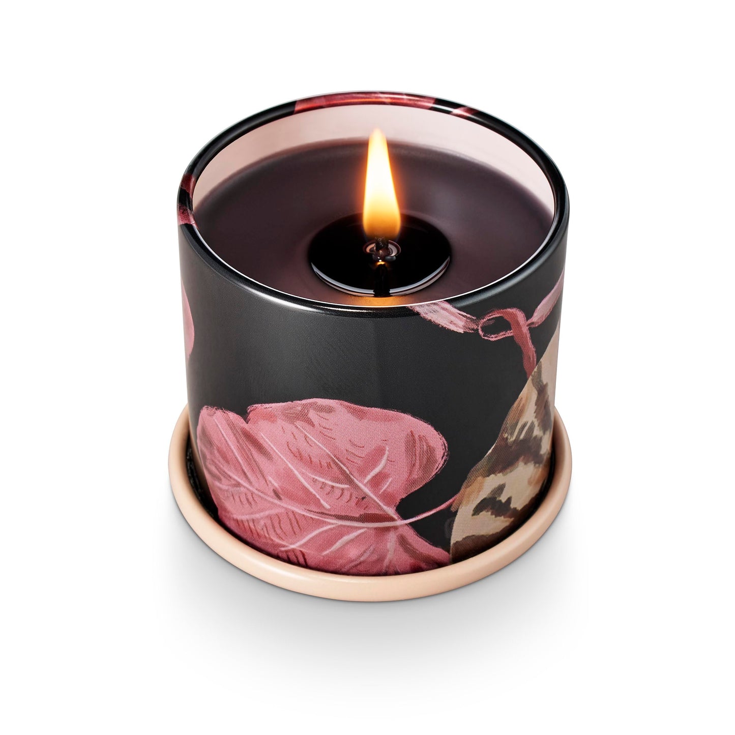 Illume Noble Holiday Collection Midnight Pumpkin Demi Vanity Tin Candle, 3 oz