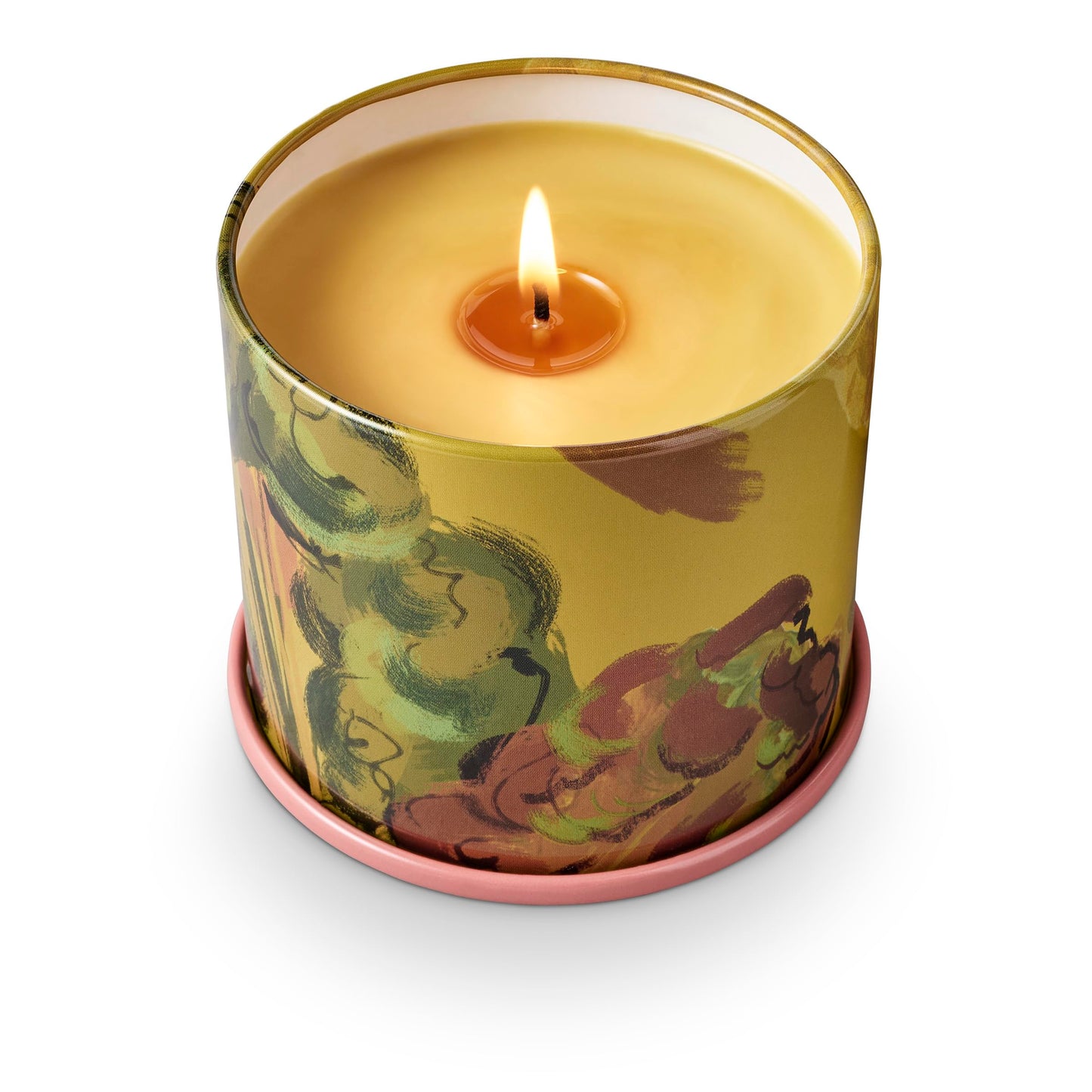 Illume Beautifully Done Rhubarb Honey Vanity Tin Scented Candle