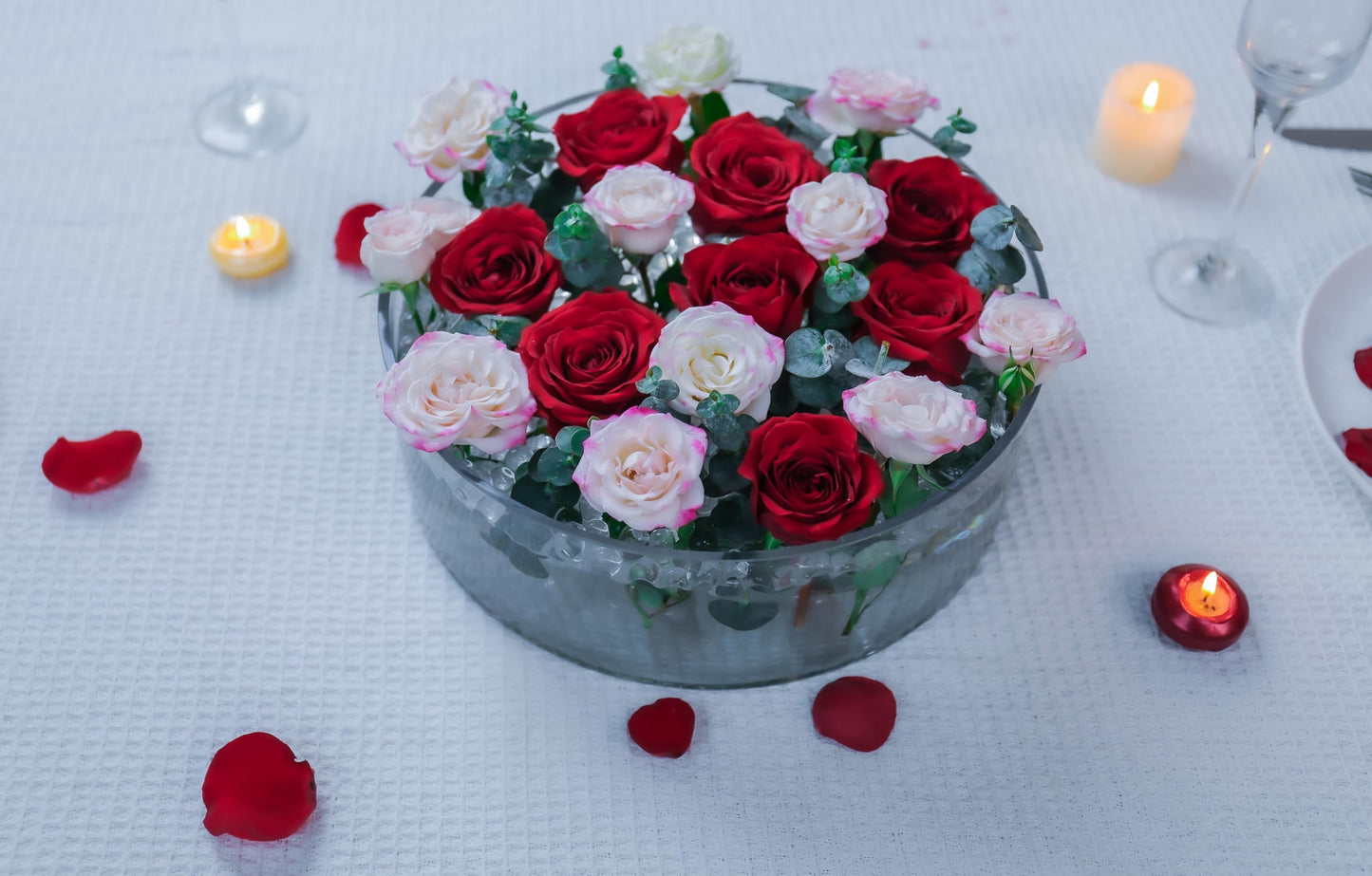 CYS EXCEL Wide Cylinder Clear Glass Vase (H:4" D:12") Flower Vase Centerpieces Hurricane Floating Pillar Candle Holder Terrarium Planter