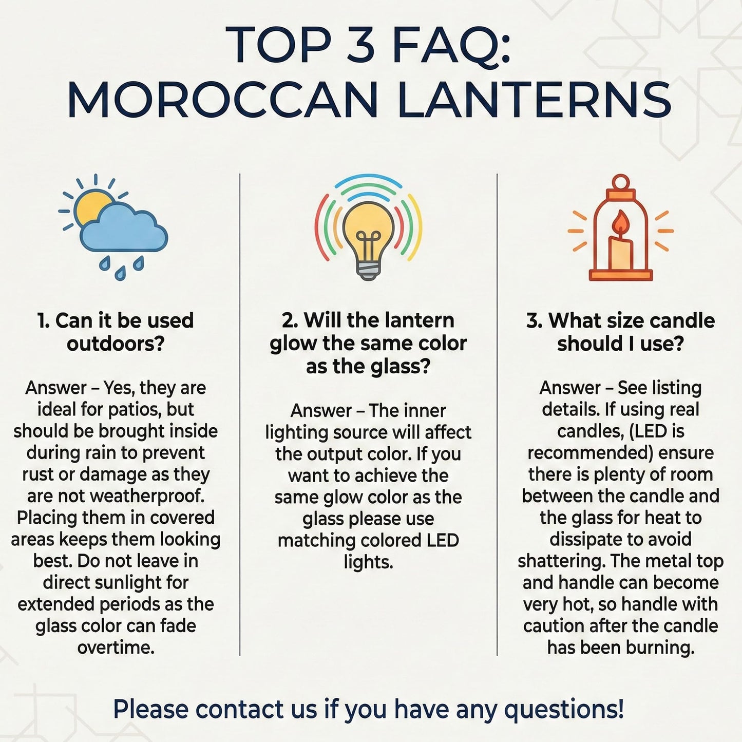 Vela Lanterns Hanging Moroccan Lamp - Exotic Decorative Patio & Porch Decor, Indoor Outdoor Tea Light Candle Lantern Holder with Chain (11" Medium, Red Glass, 2-Pack)