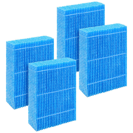 Harebery 4-Pack WF813 EQWF813 Humidifier Filters, Blue Spunlace Washable Wick, Compatible with Equate EQWF813, Relion RCM-832 RCM-832N, ProCare PCCM-832N Cool Mist Humidifier